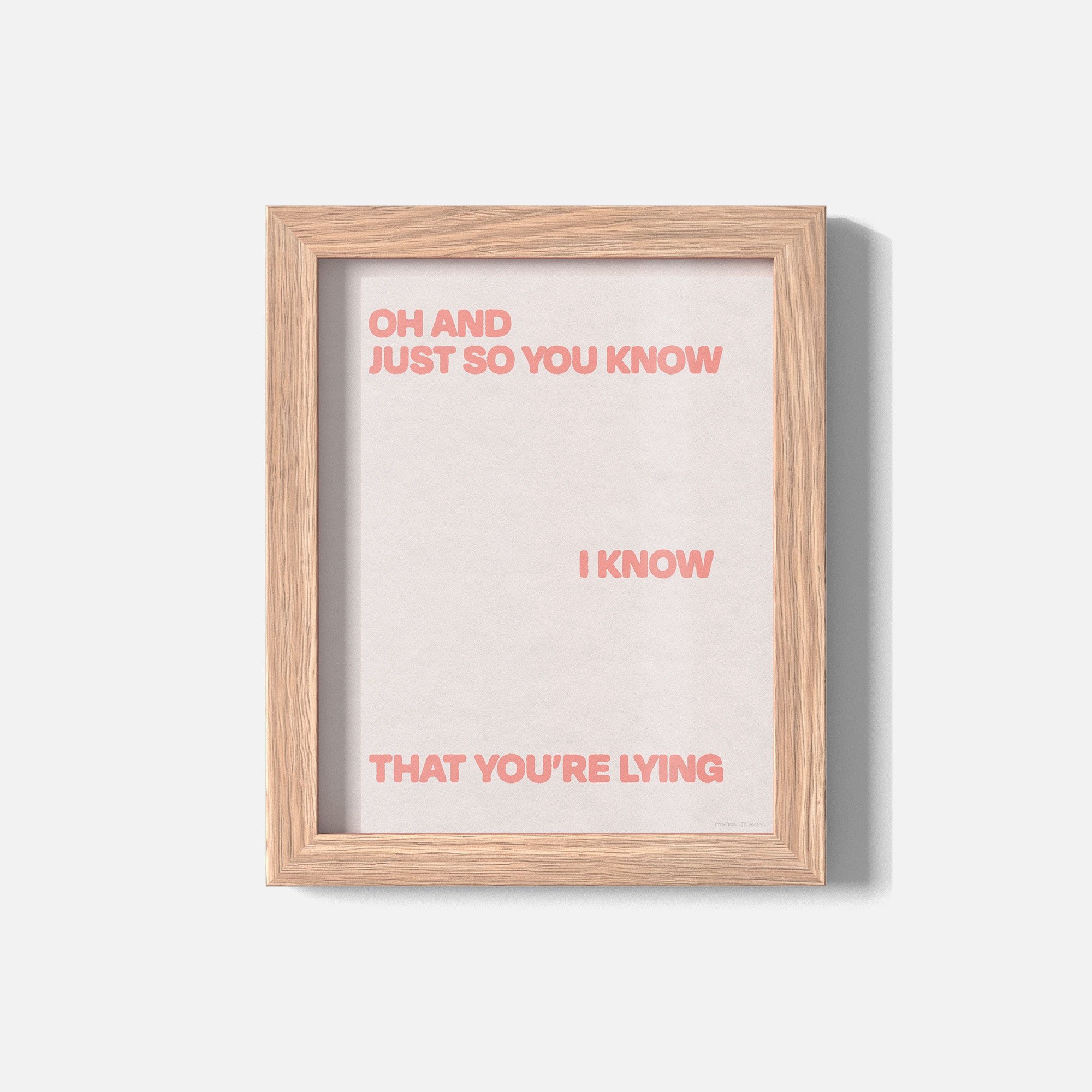 LYING PRINT