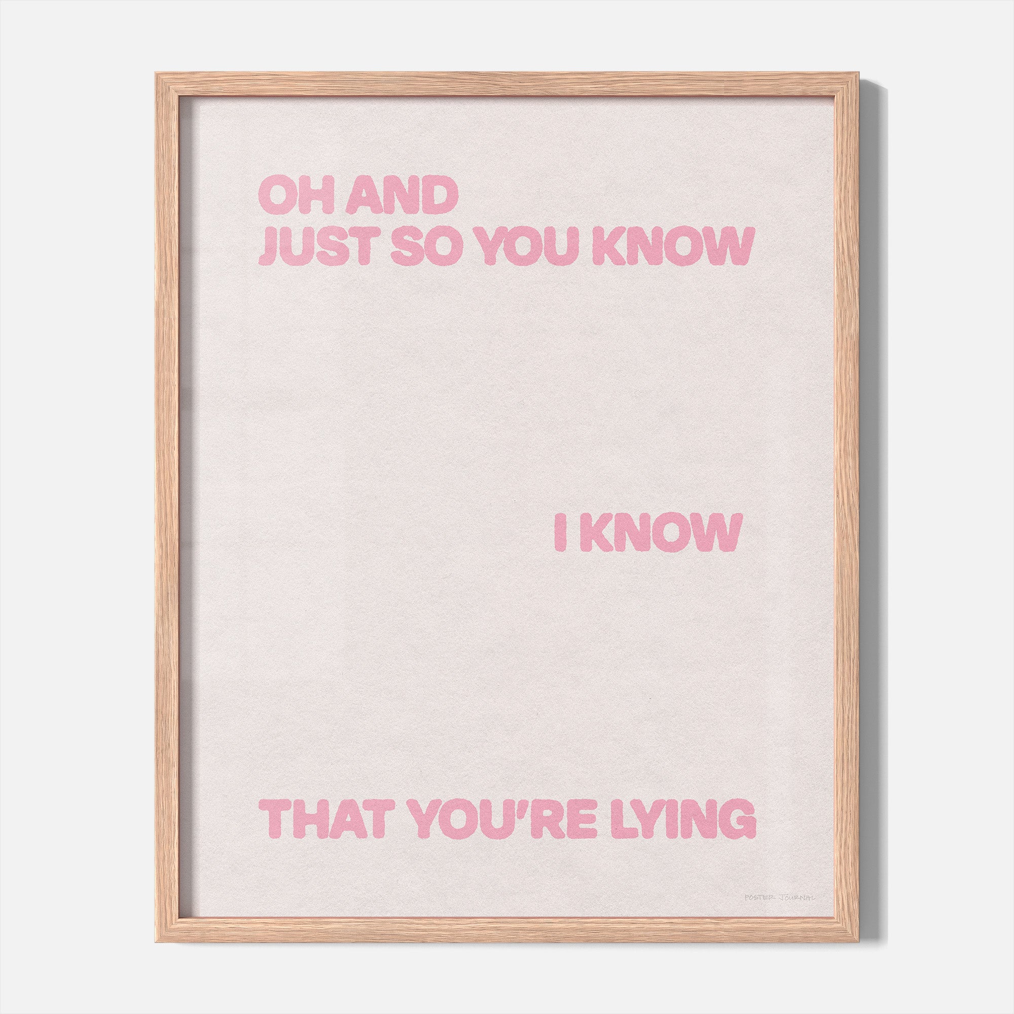 LYING PRINT