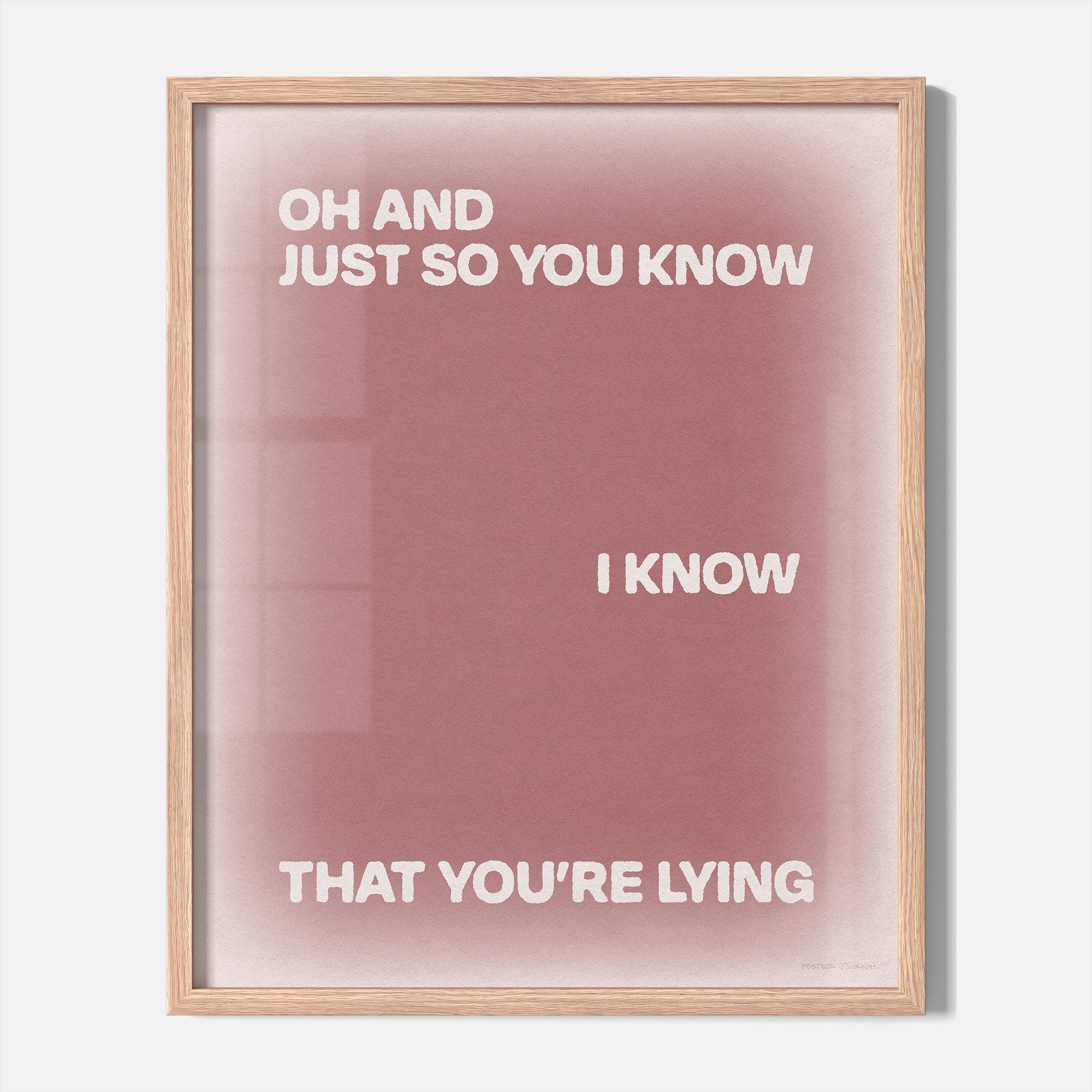 LYING PRINT