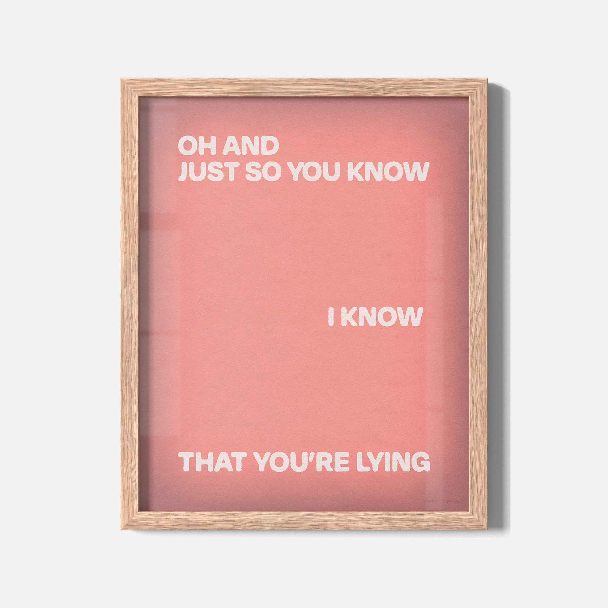 LYING PRINT