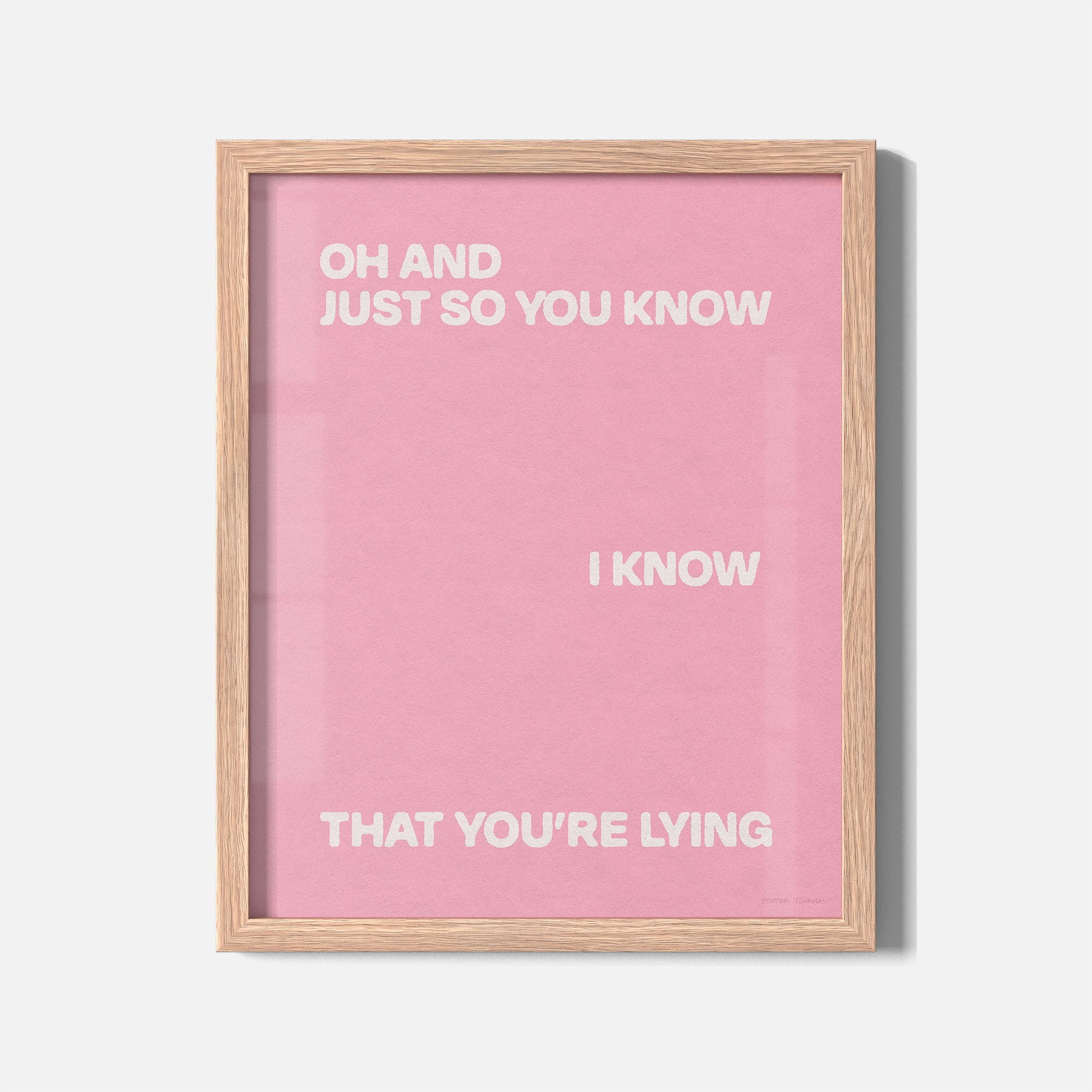 LYING PRINT