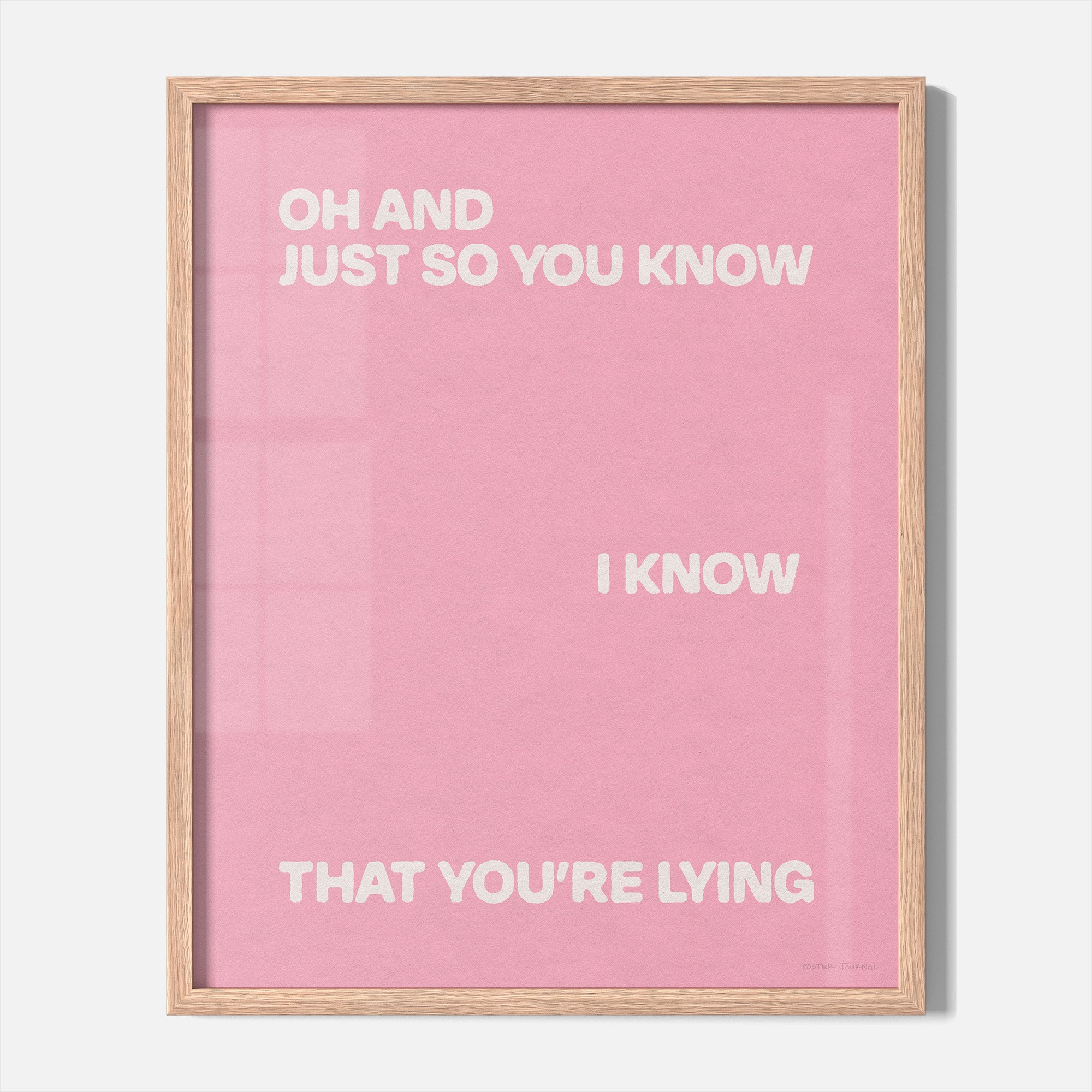 LYING PRINT
