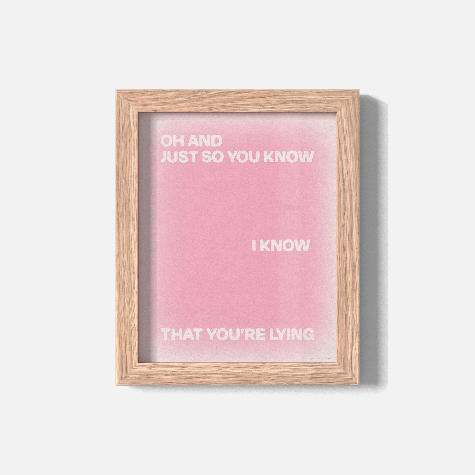 LYING PRINT
