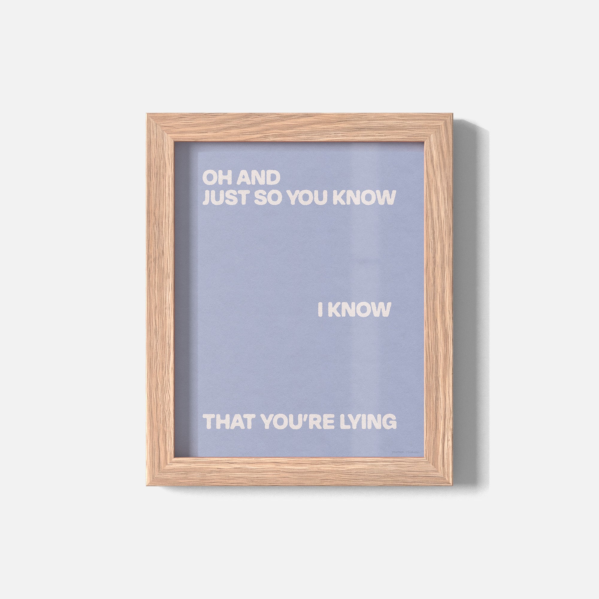 LYING PRINT