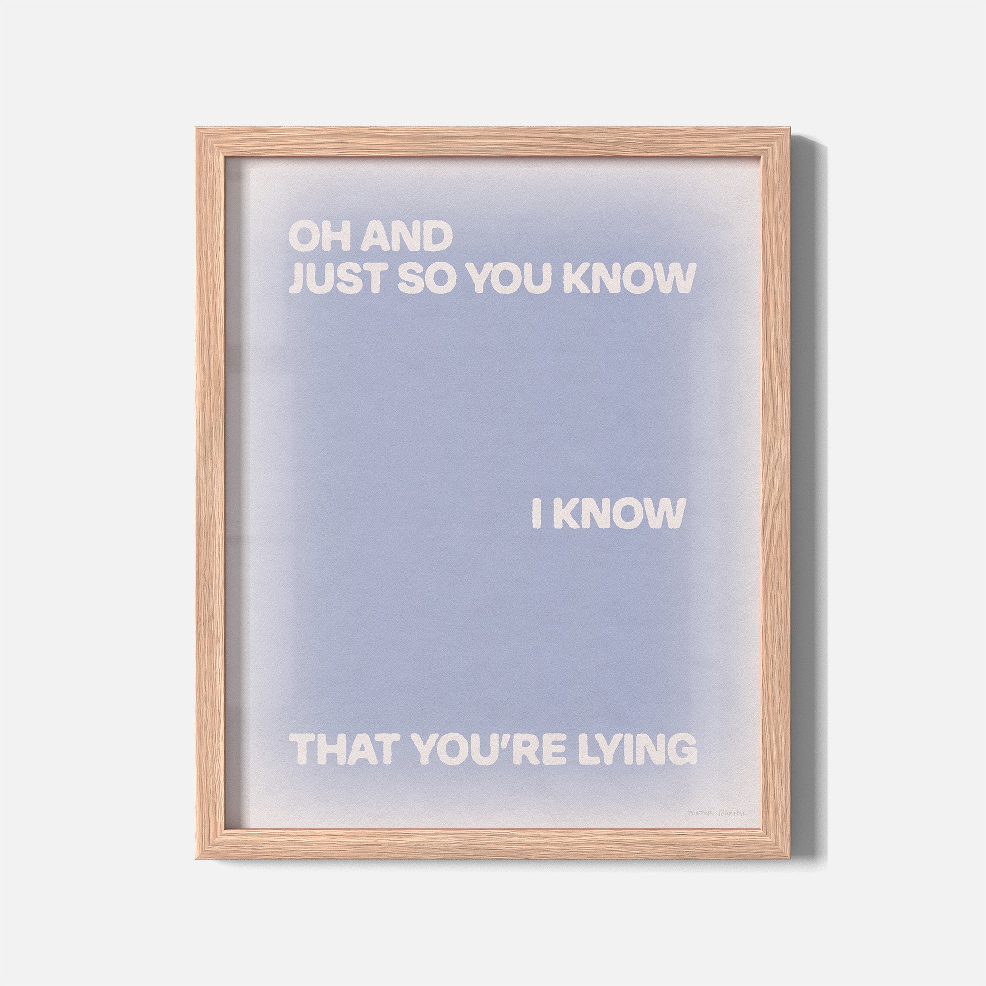 LYING PRINT