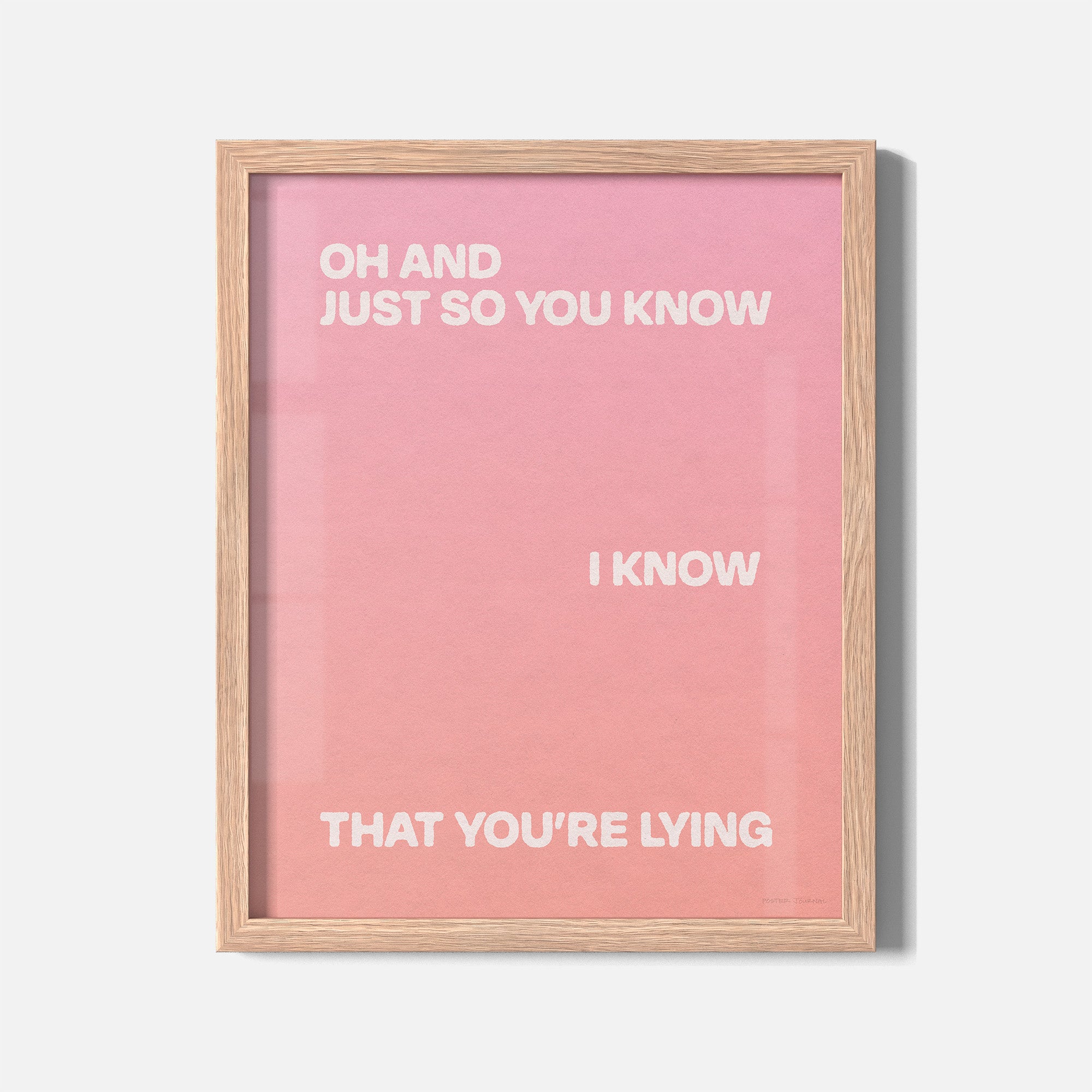 LYING PRINT