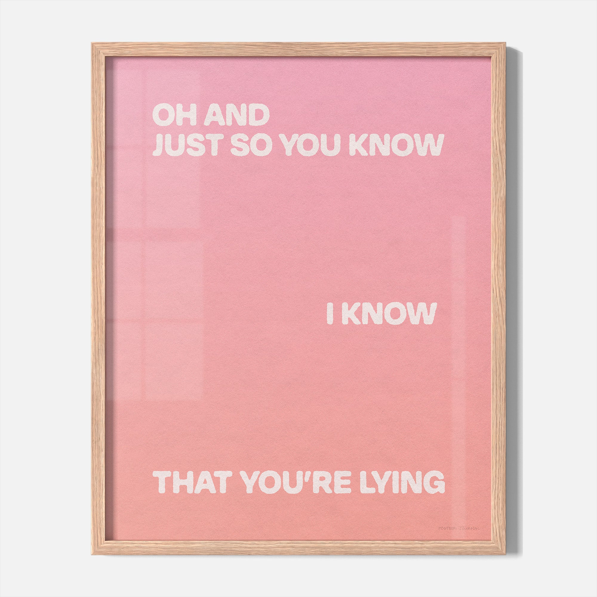 LYING PRINT