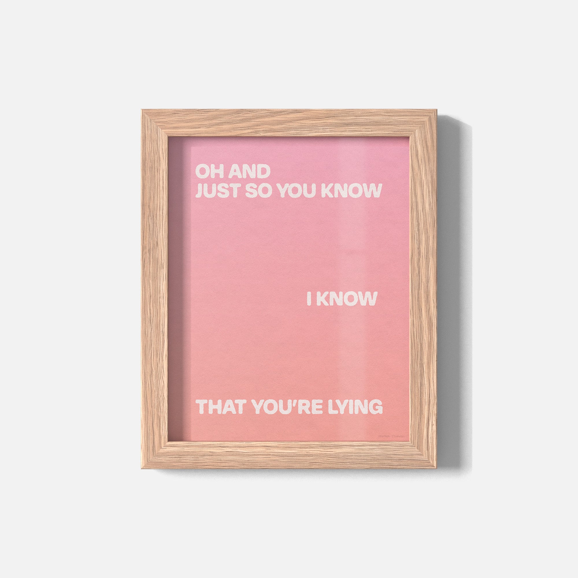 LYING PRINT