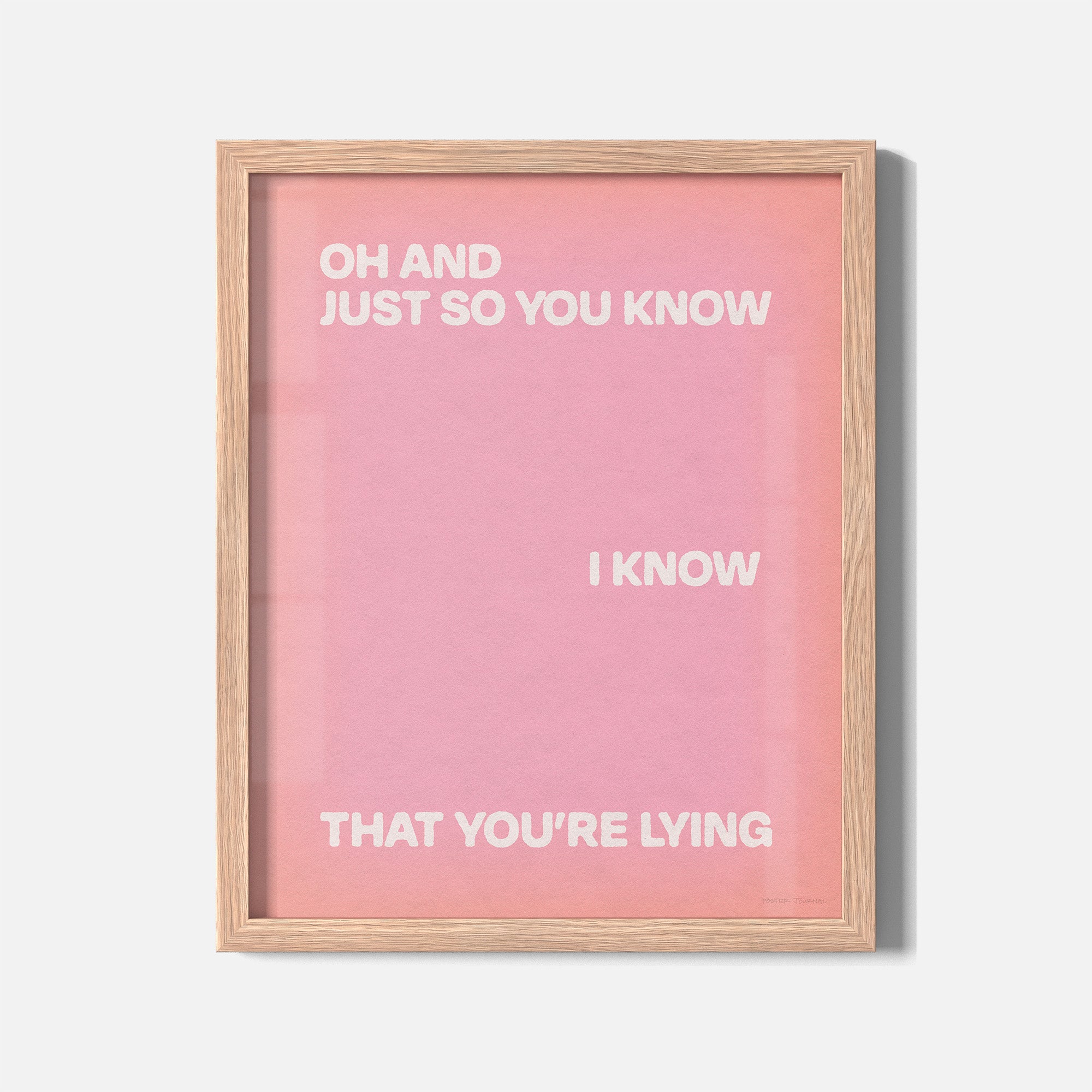 LYING PRINT