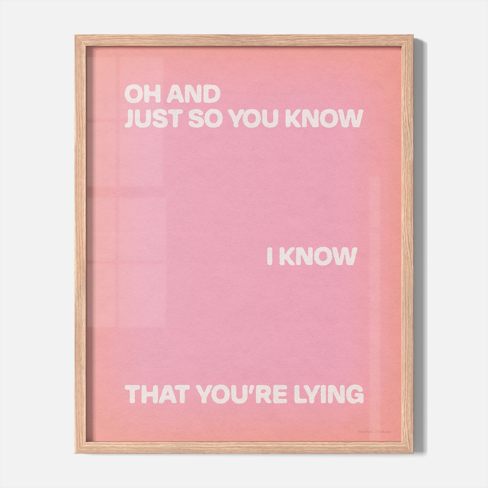 LYING PRINT