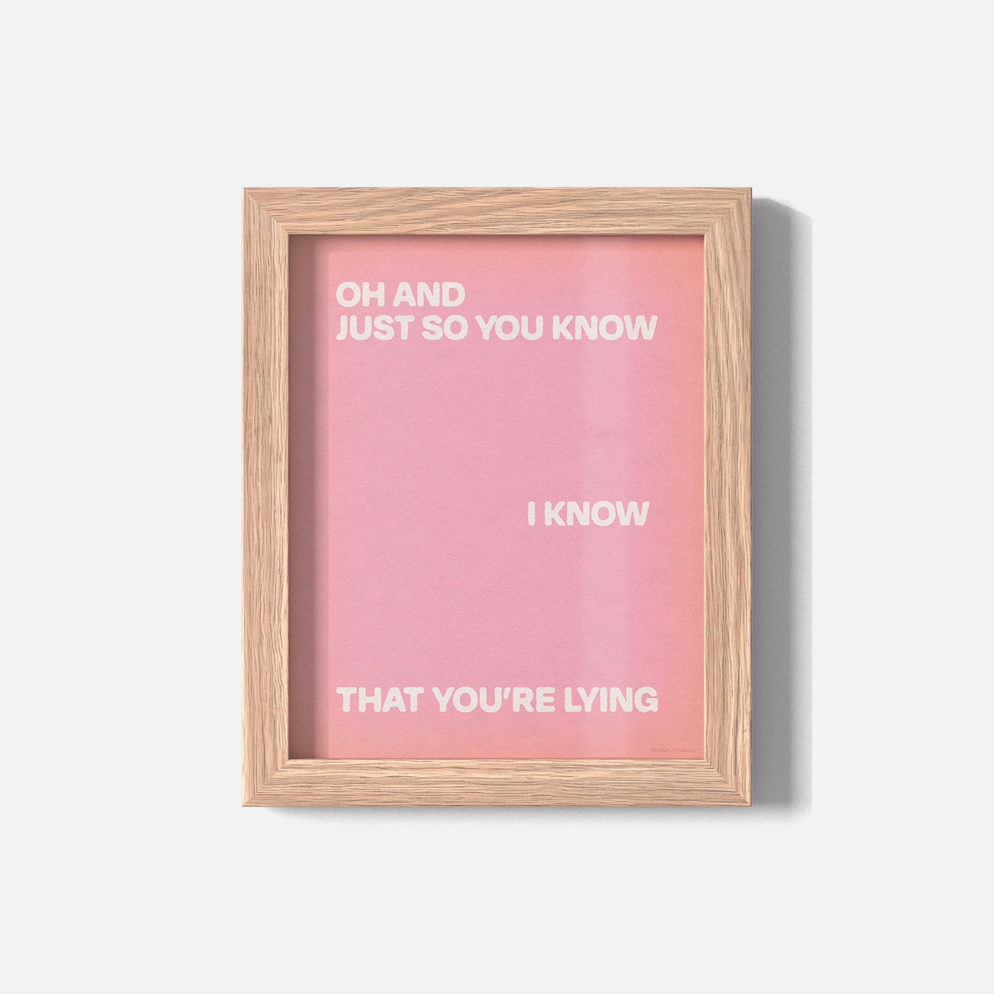 LYING PRINT