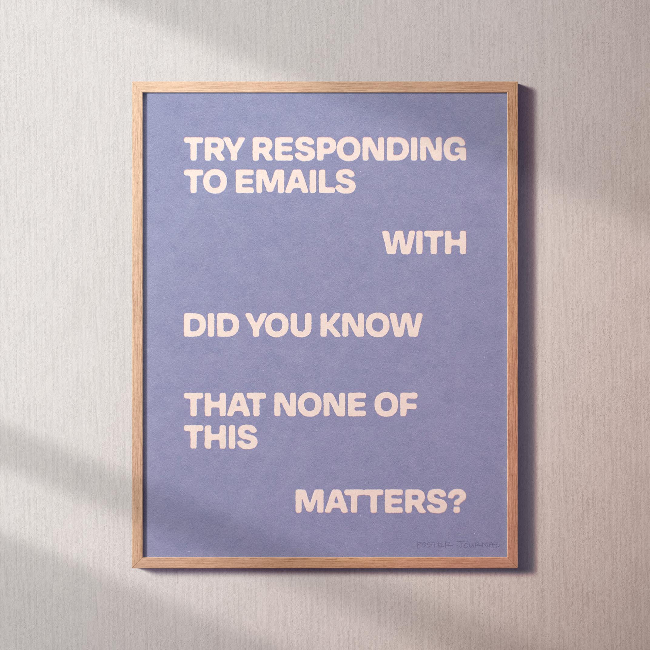 MATTERS PRINT