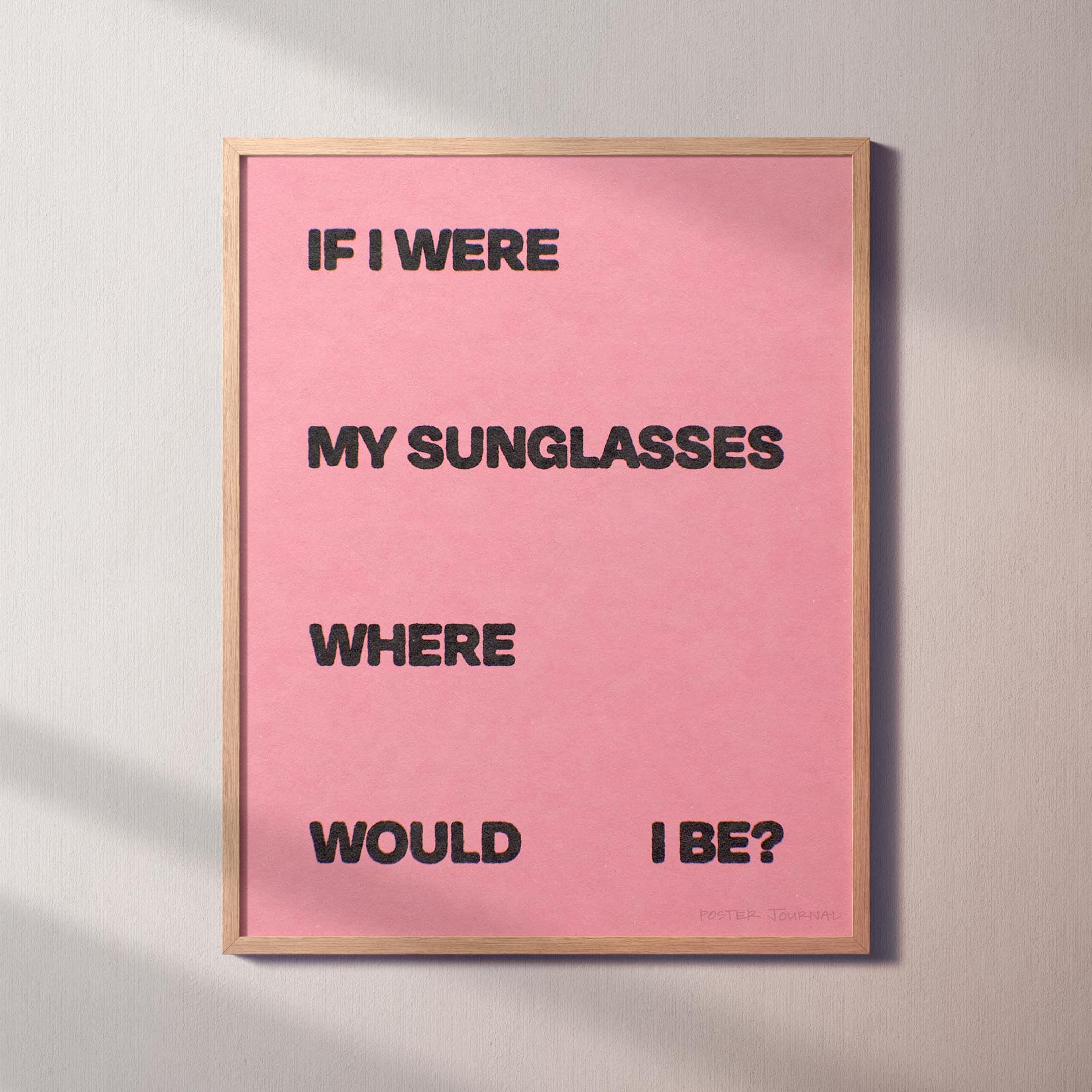 SUNGLASSES PRINT