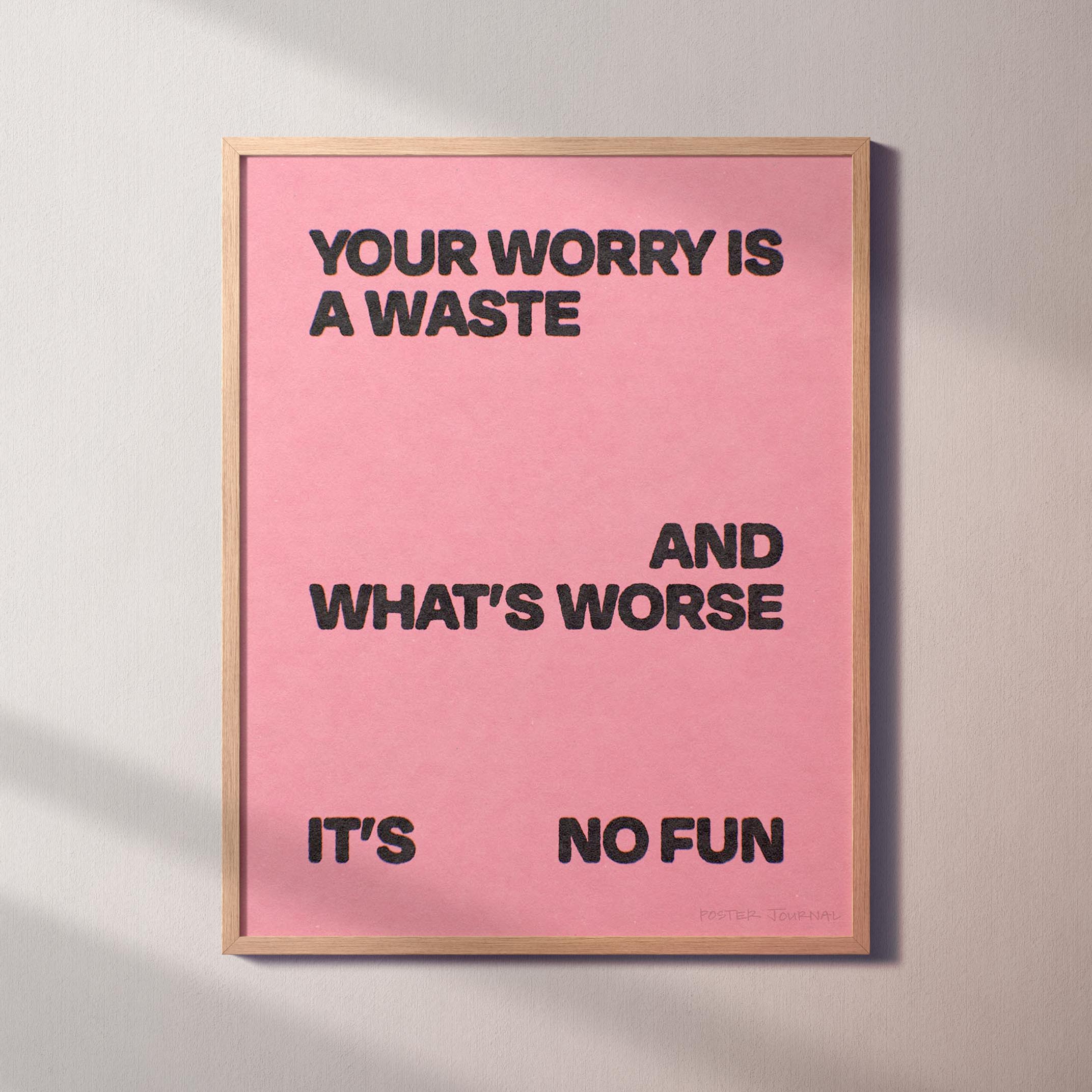 WORRY PRINT