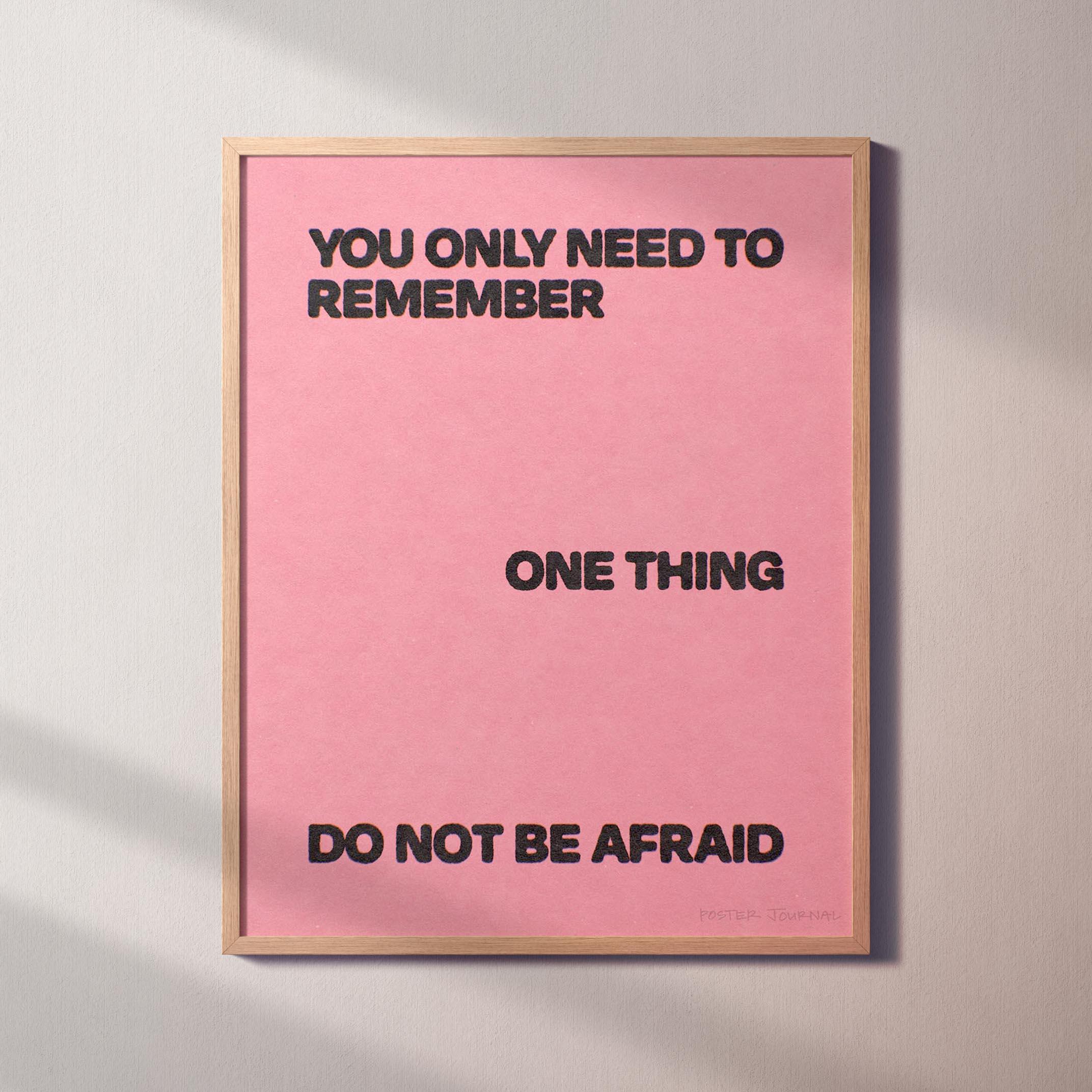 AFRAID PRINT