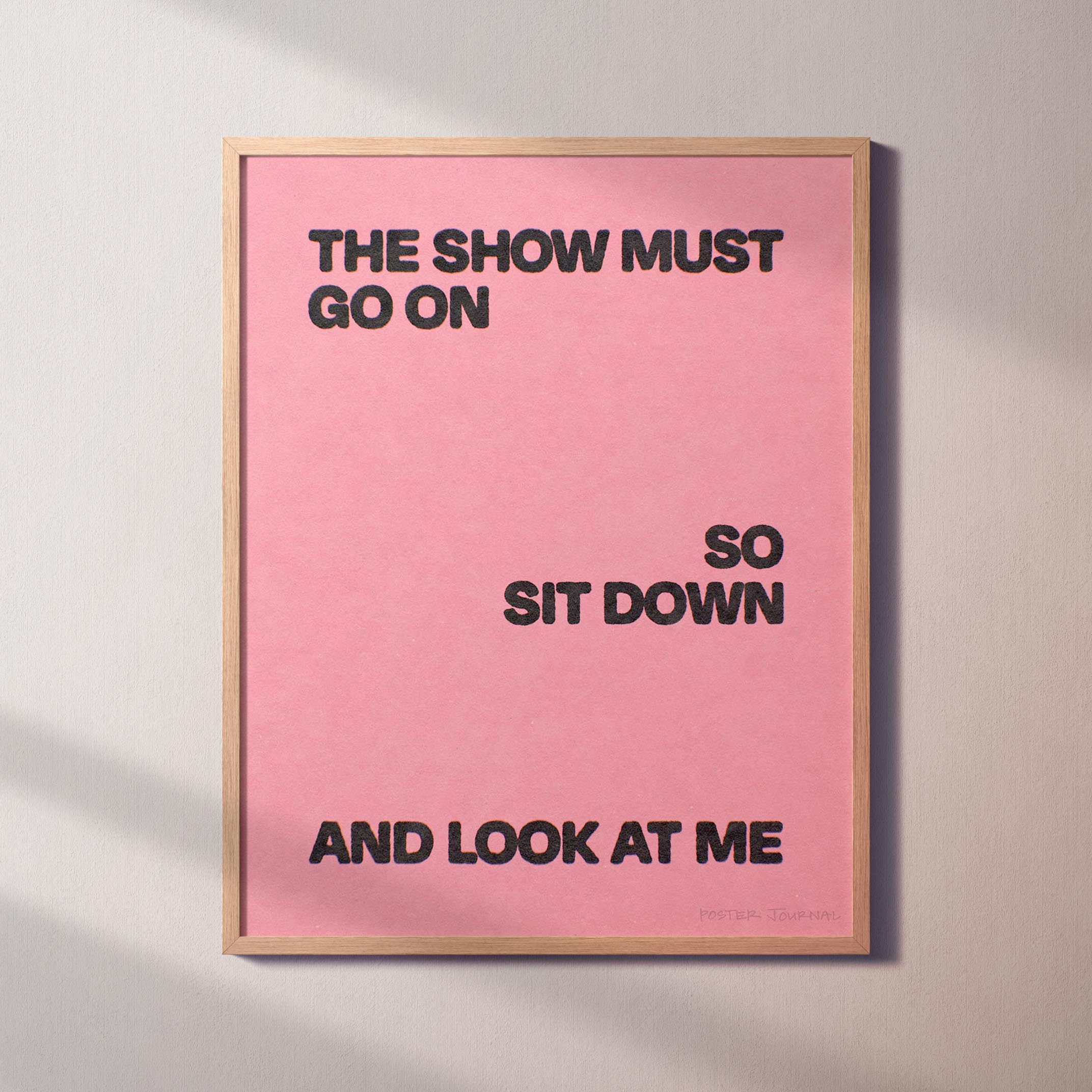 SHOW PRINT