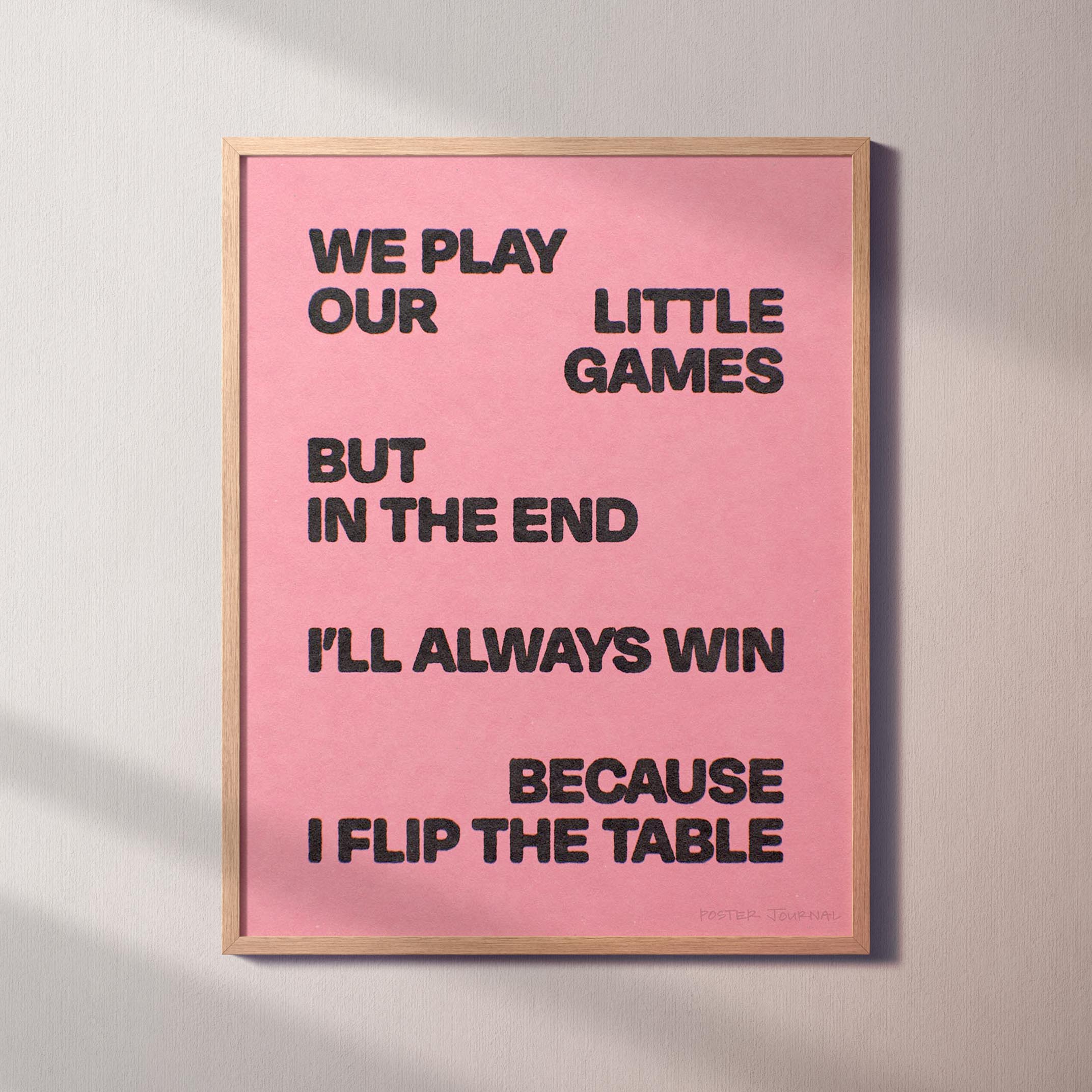 TABLE PRINT