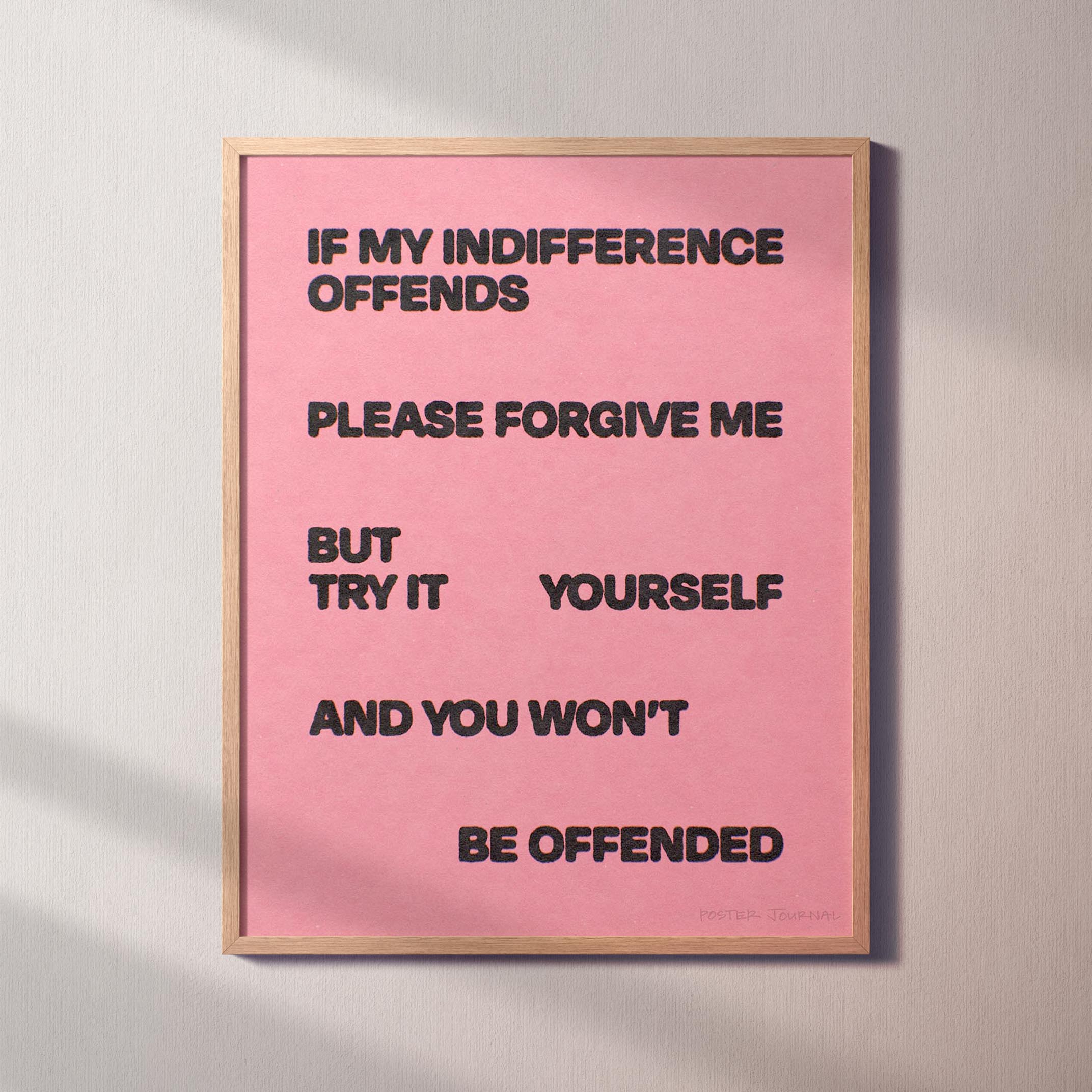 INDIFFERENCE PRINT