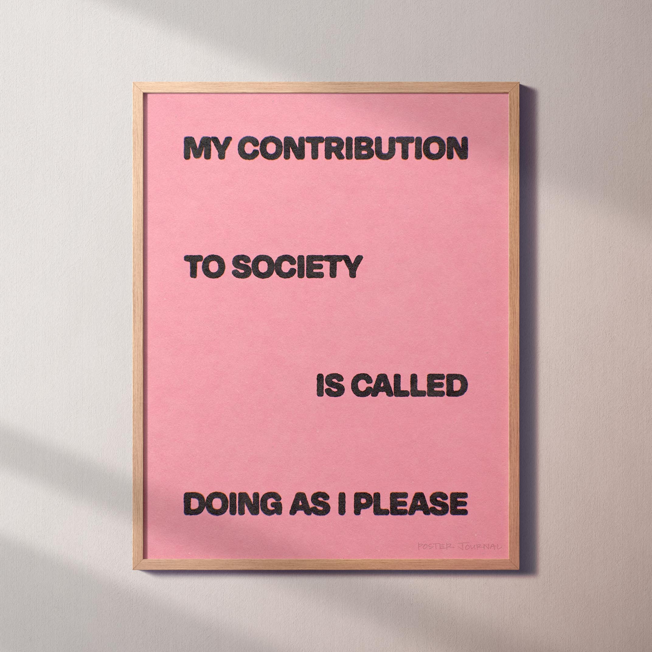 CONTRIBUTION PRINT