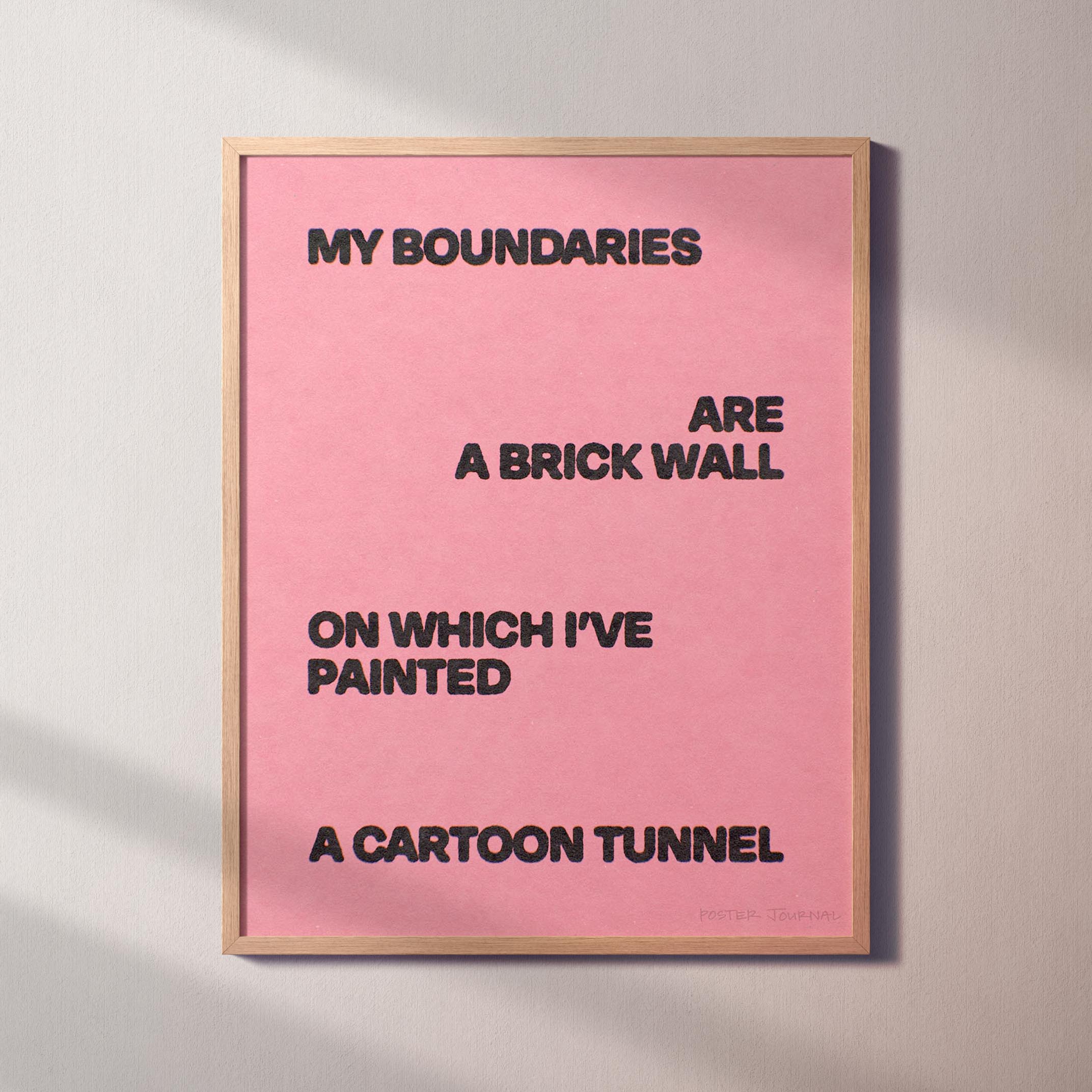 BOUNDARIES PRINT