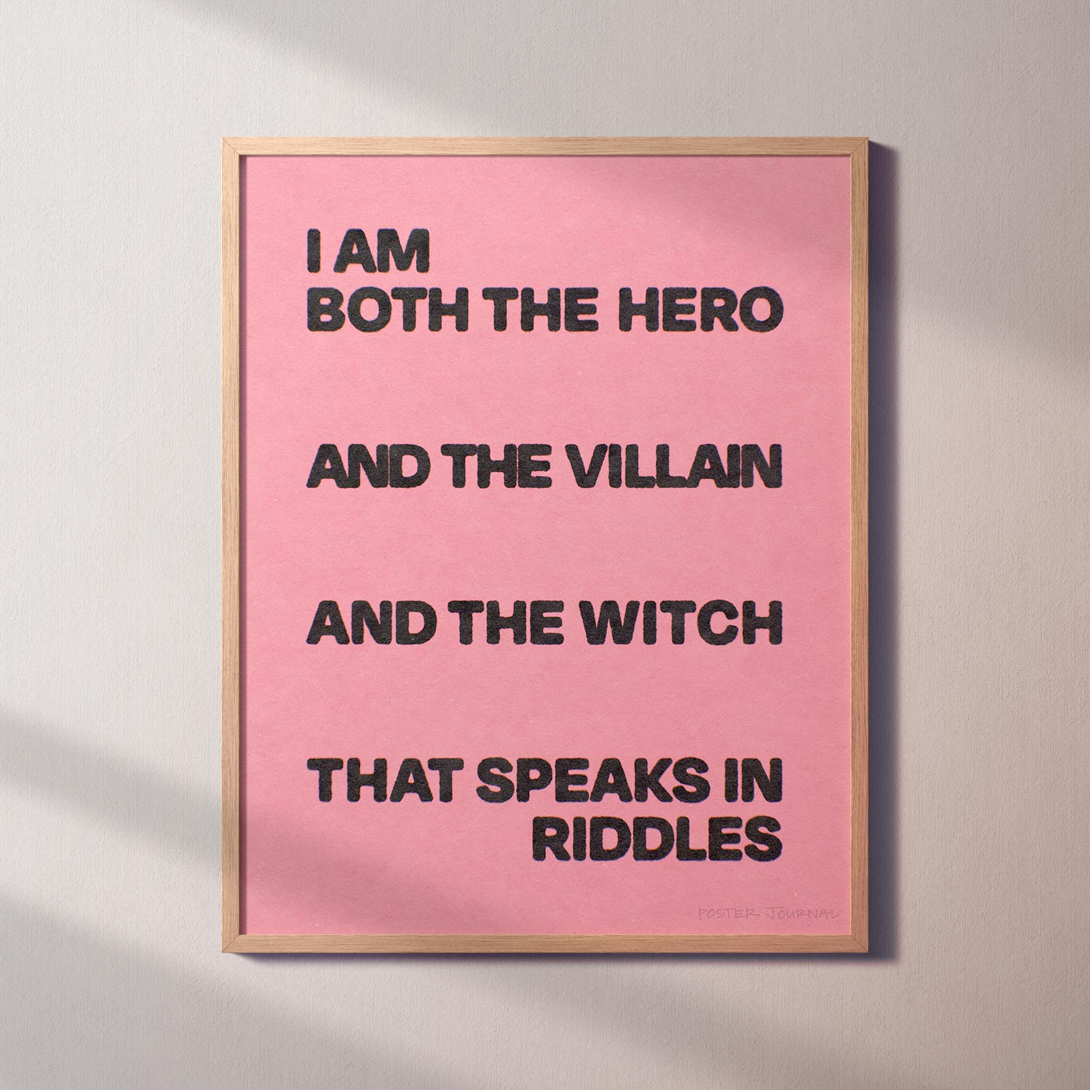VILLAIN PRINT