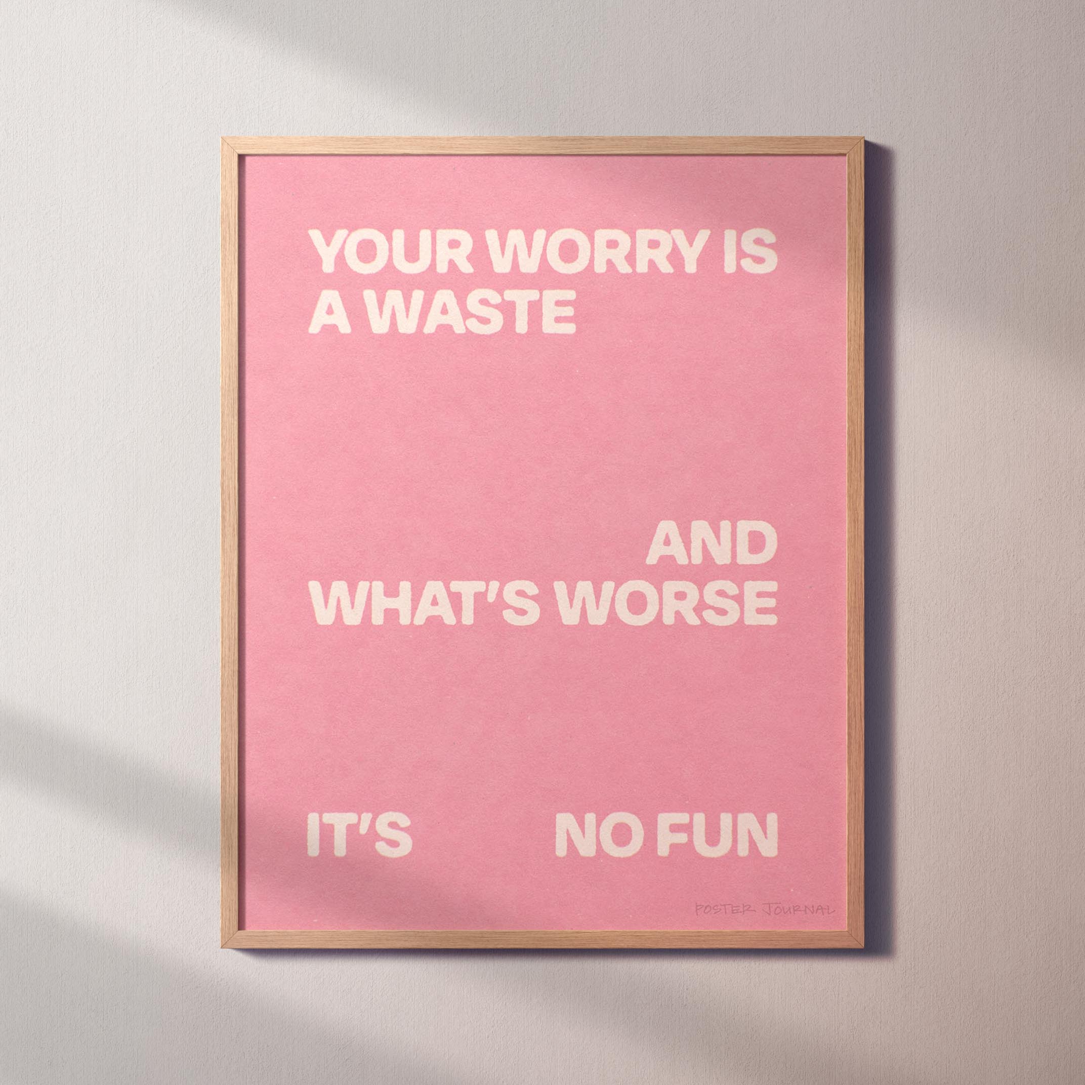 WORRY PRINT