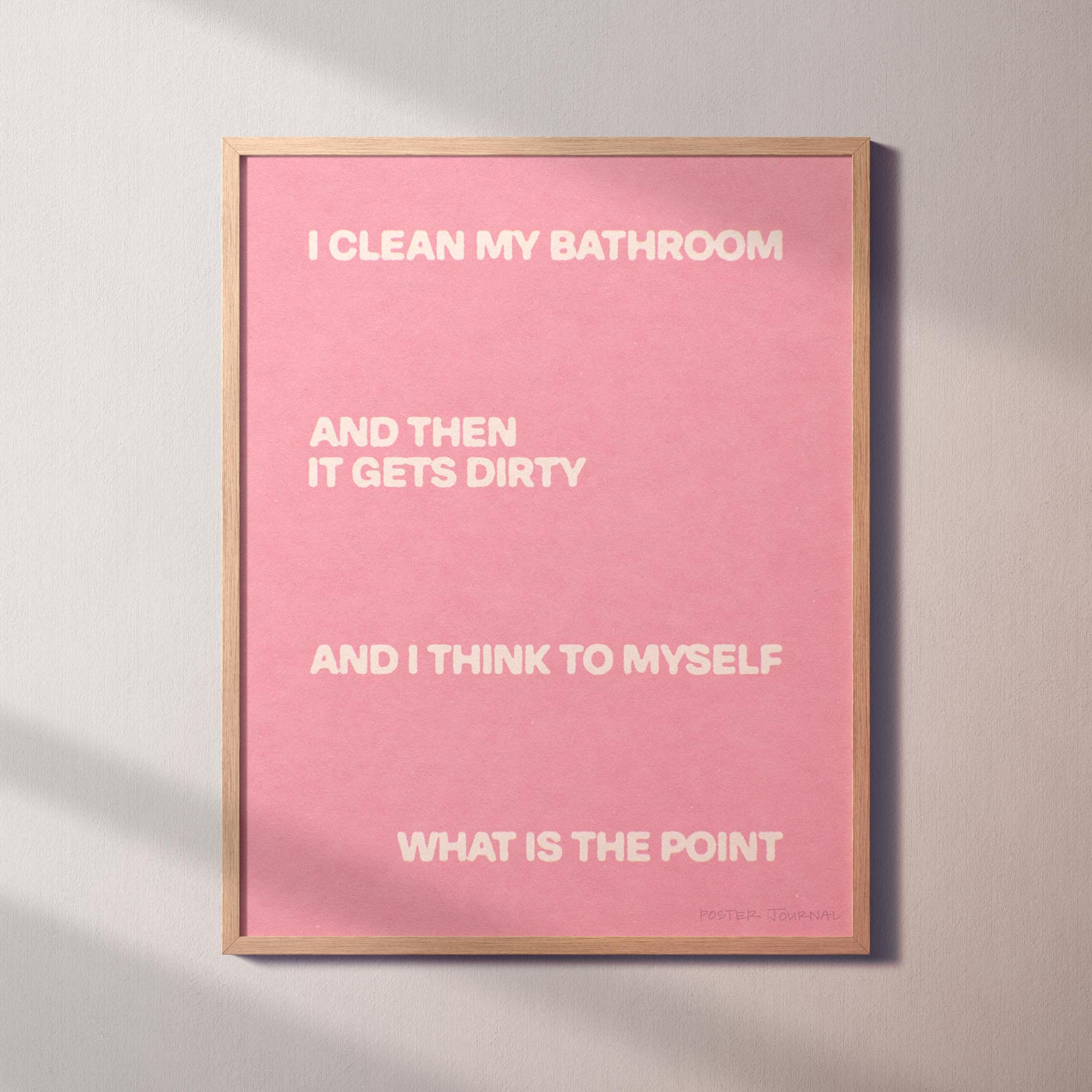 BATHROOM PRINT
