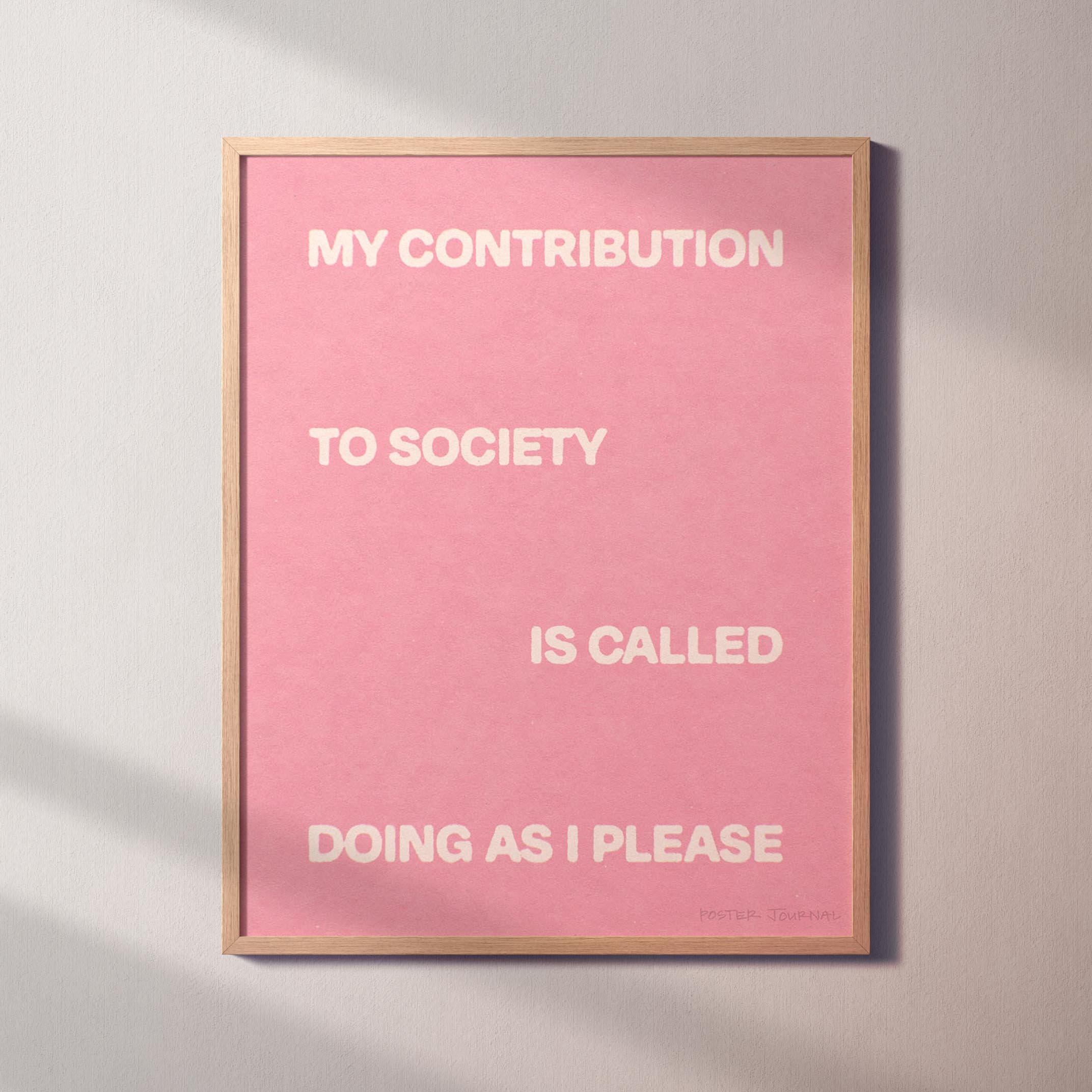 CONTRIBUTION PRINT