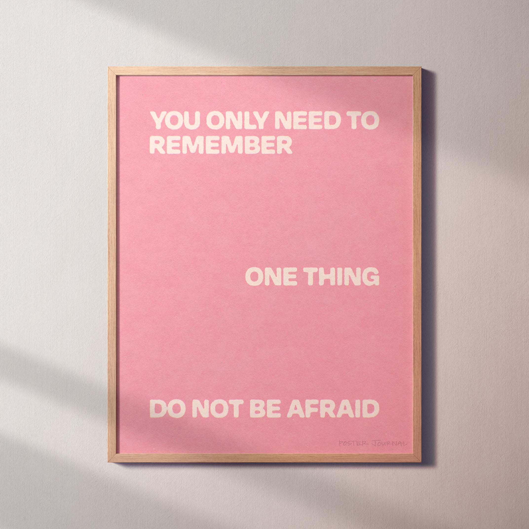 AFRAID PRINT