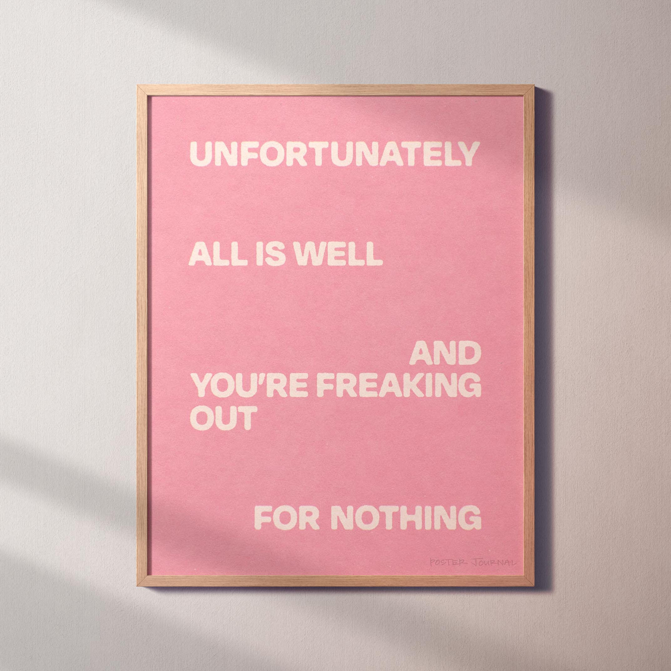 UNFORTUNATELY PRINT