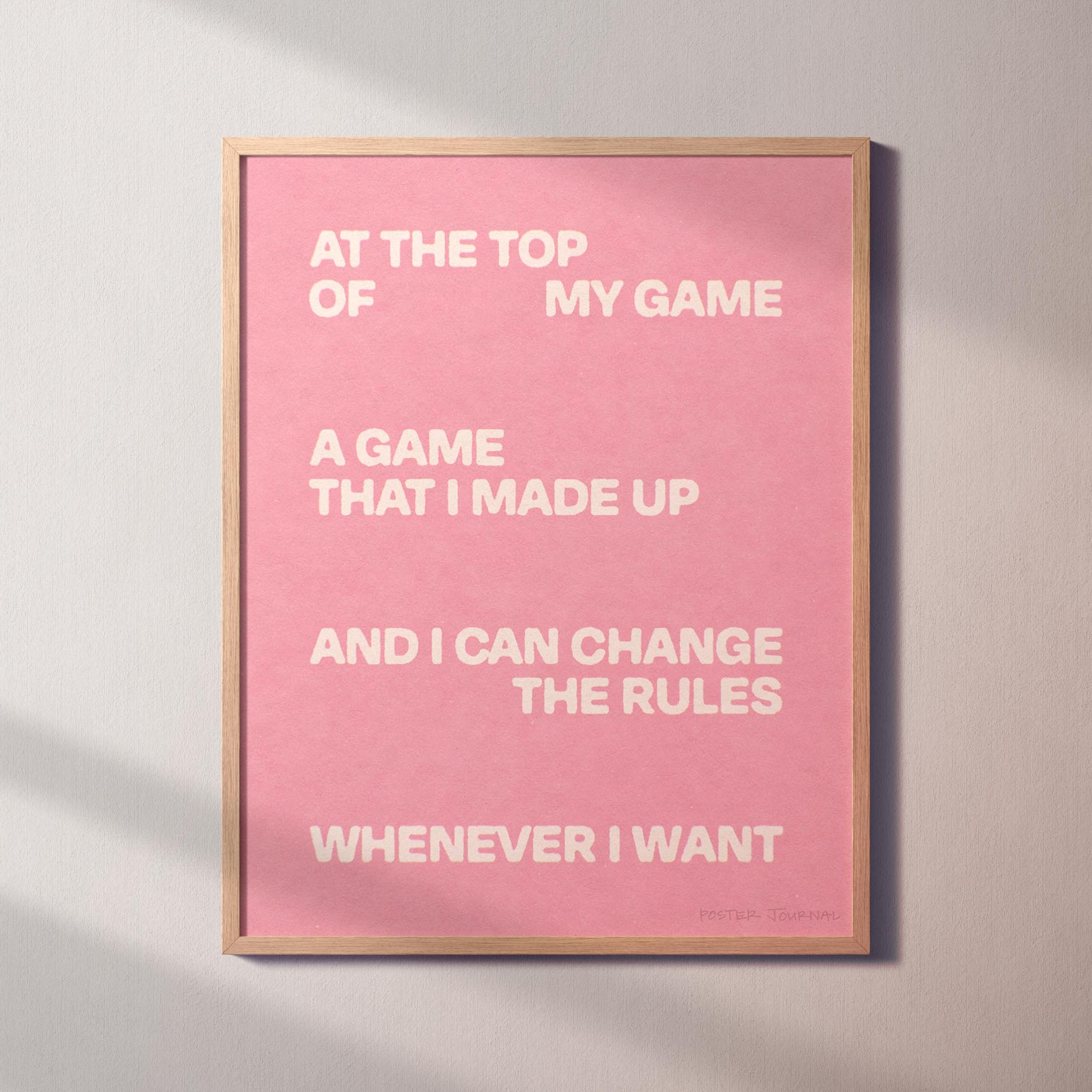 GAME PRINT