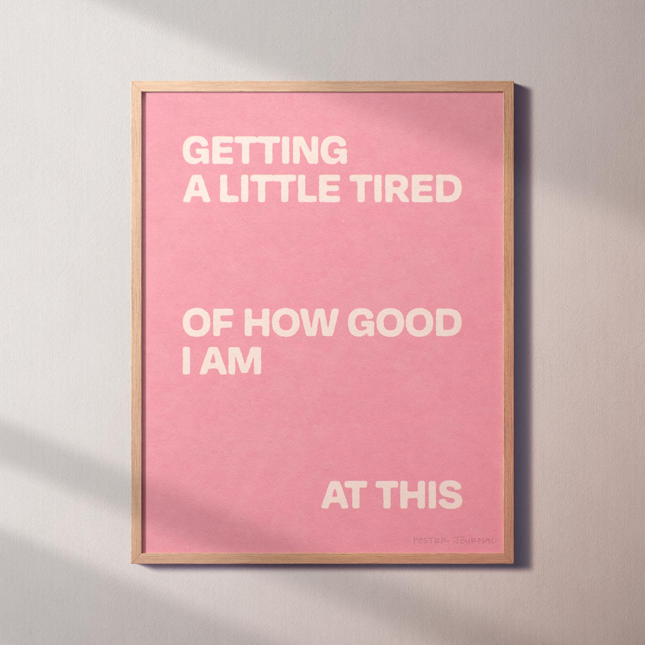 TIRED PRINT