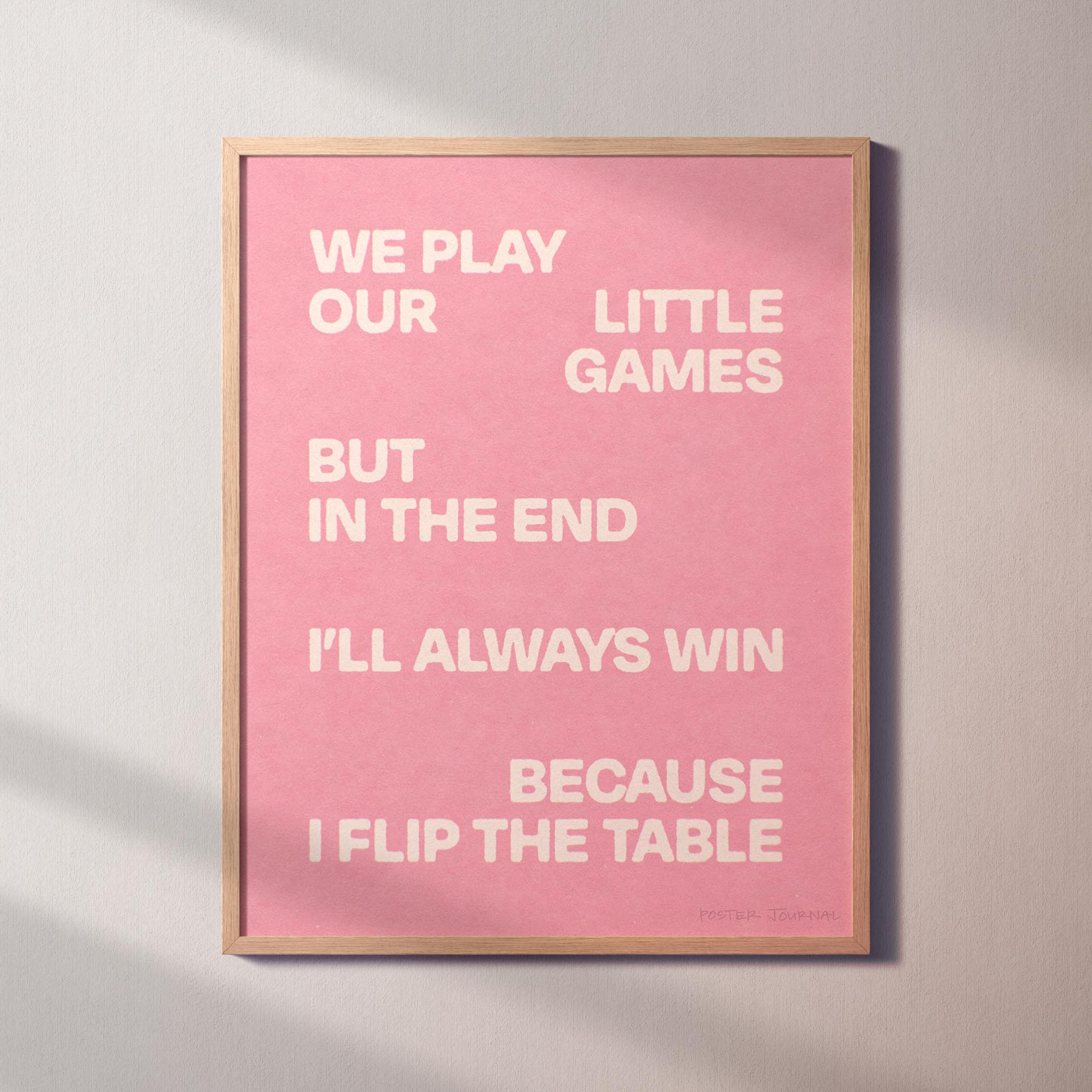TABLE PRINT