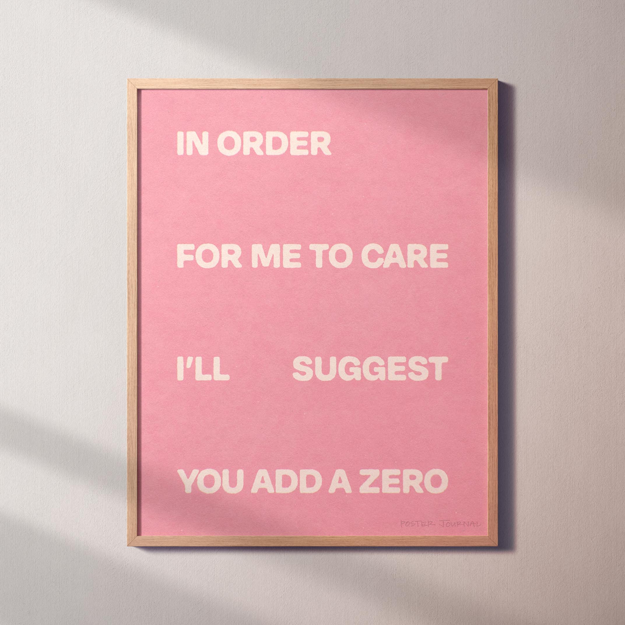 ZERO PRINT