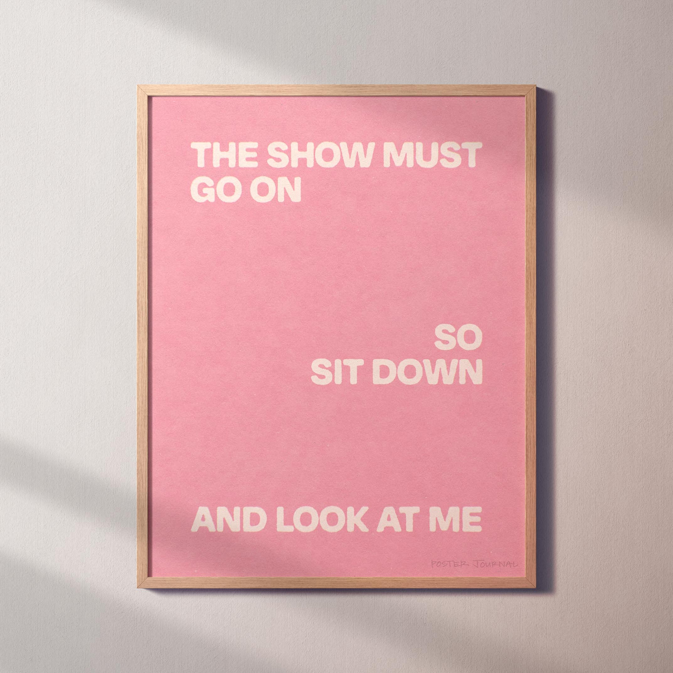 SHOW PRINT