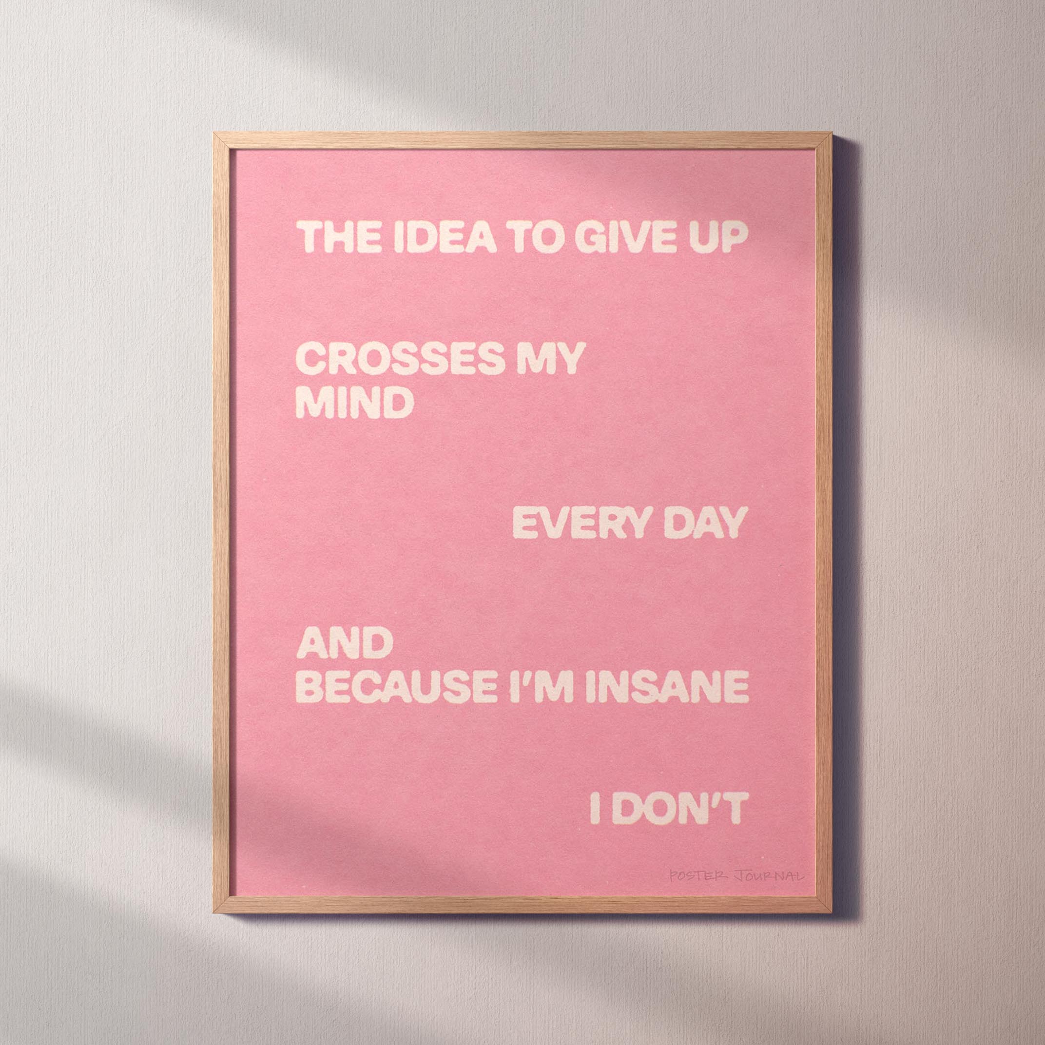 CROSSES PRINT