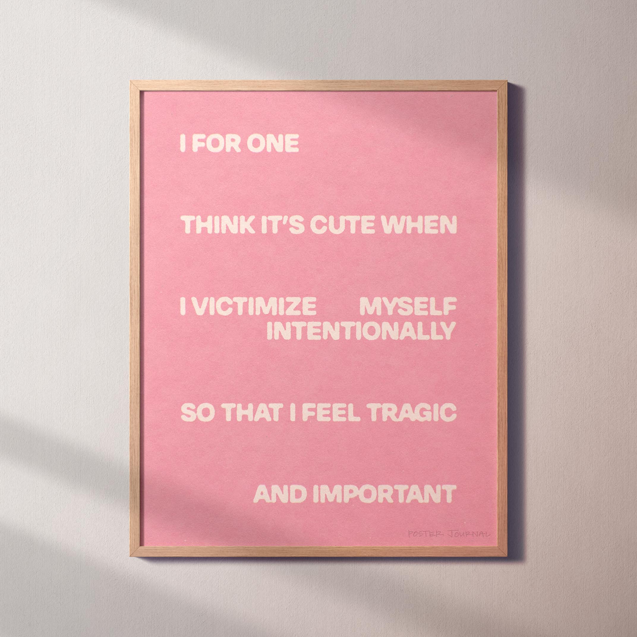 TRAGIC PRINT