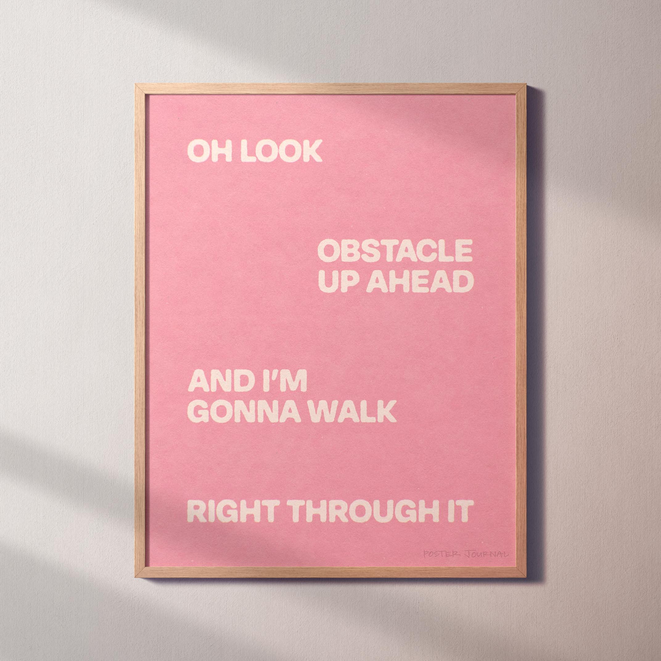 OBSTACLE PRINT