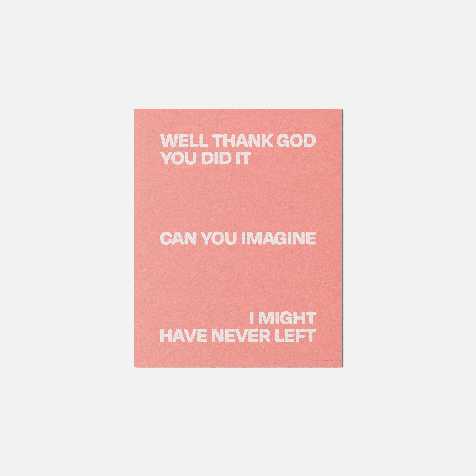 MIGHT PRINT