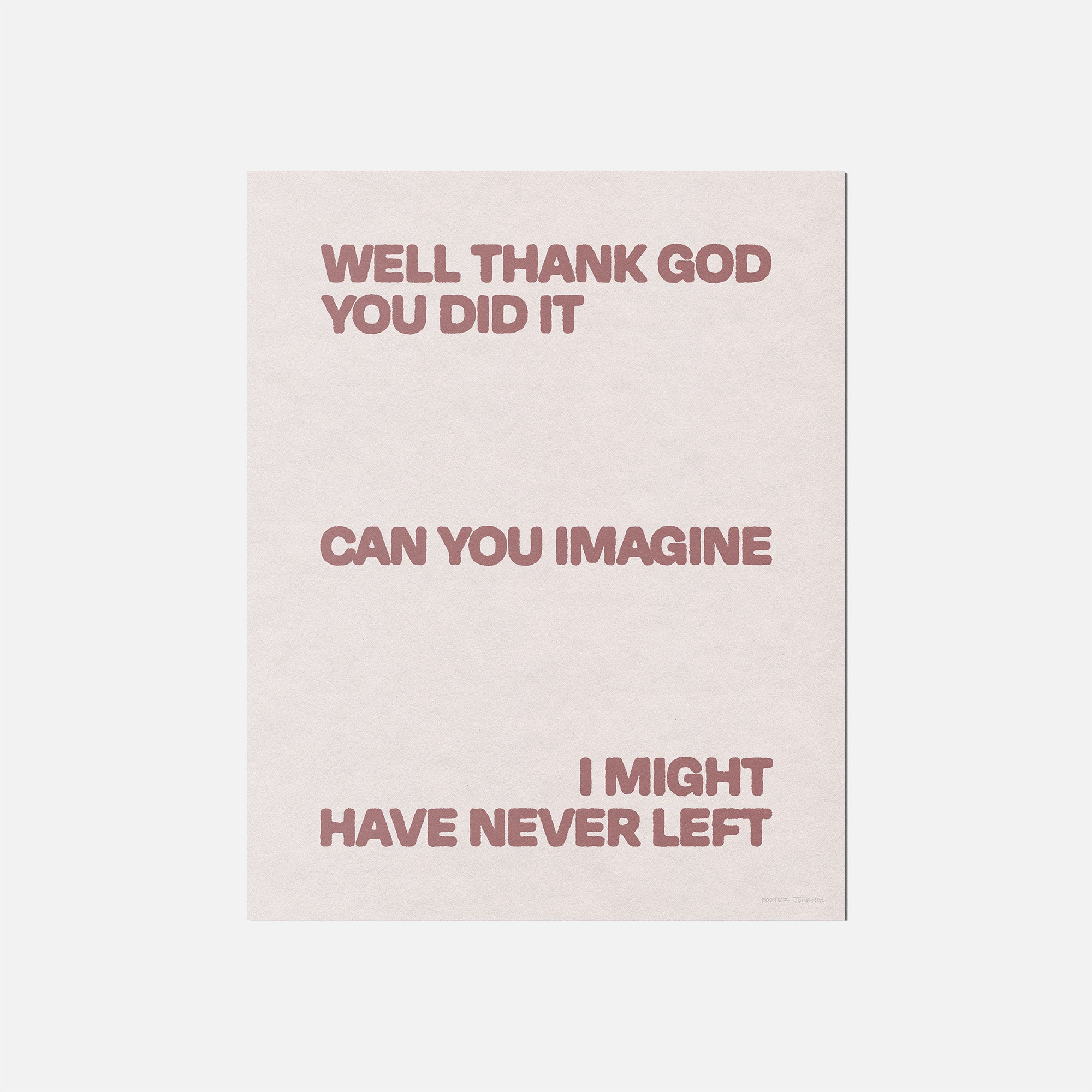MIGHT PRINT