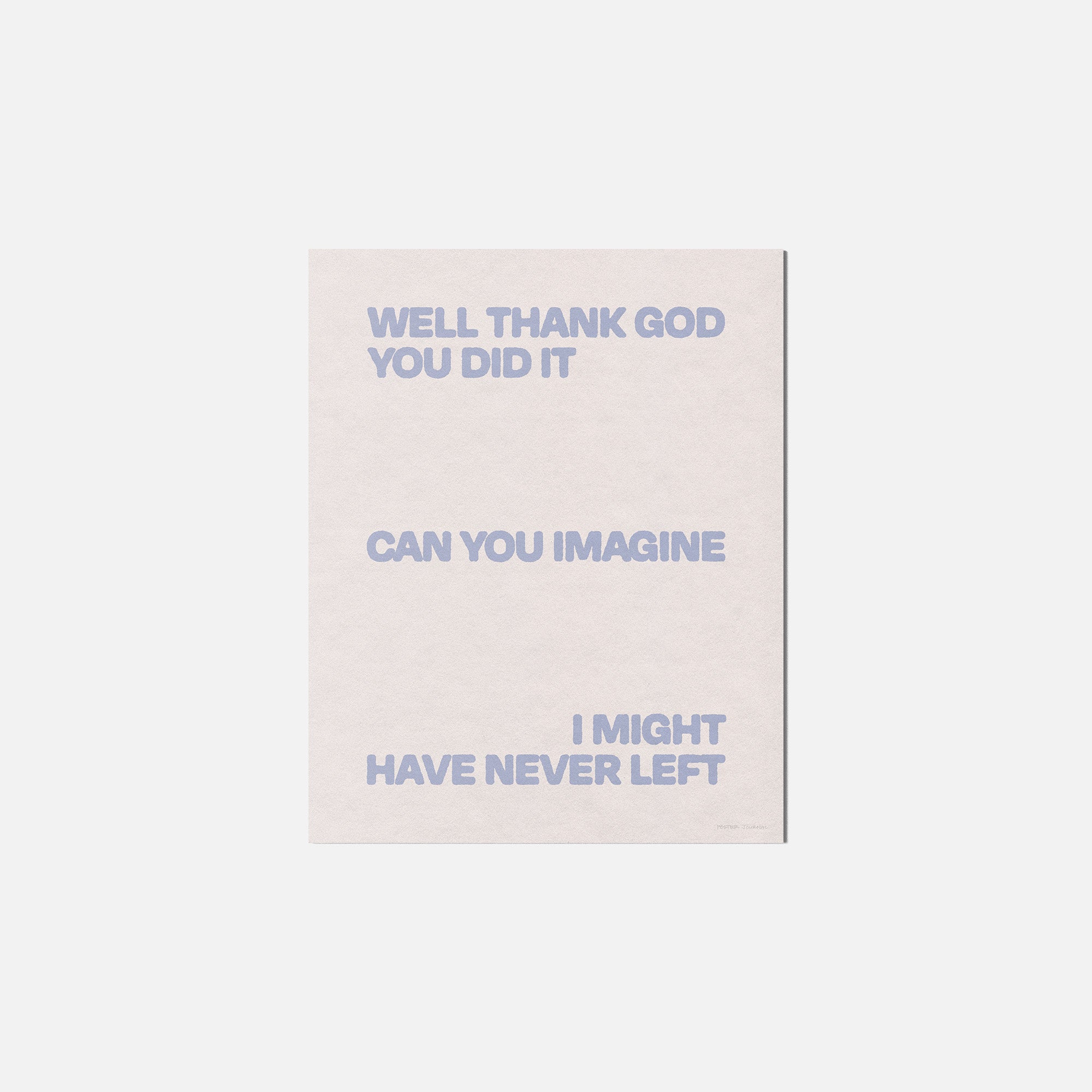 MIGHT PRINT