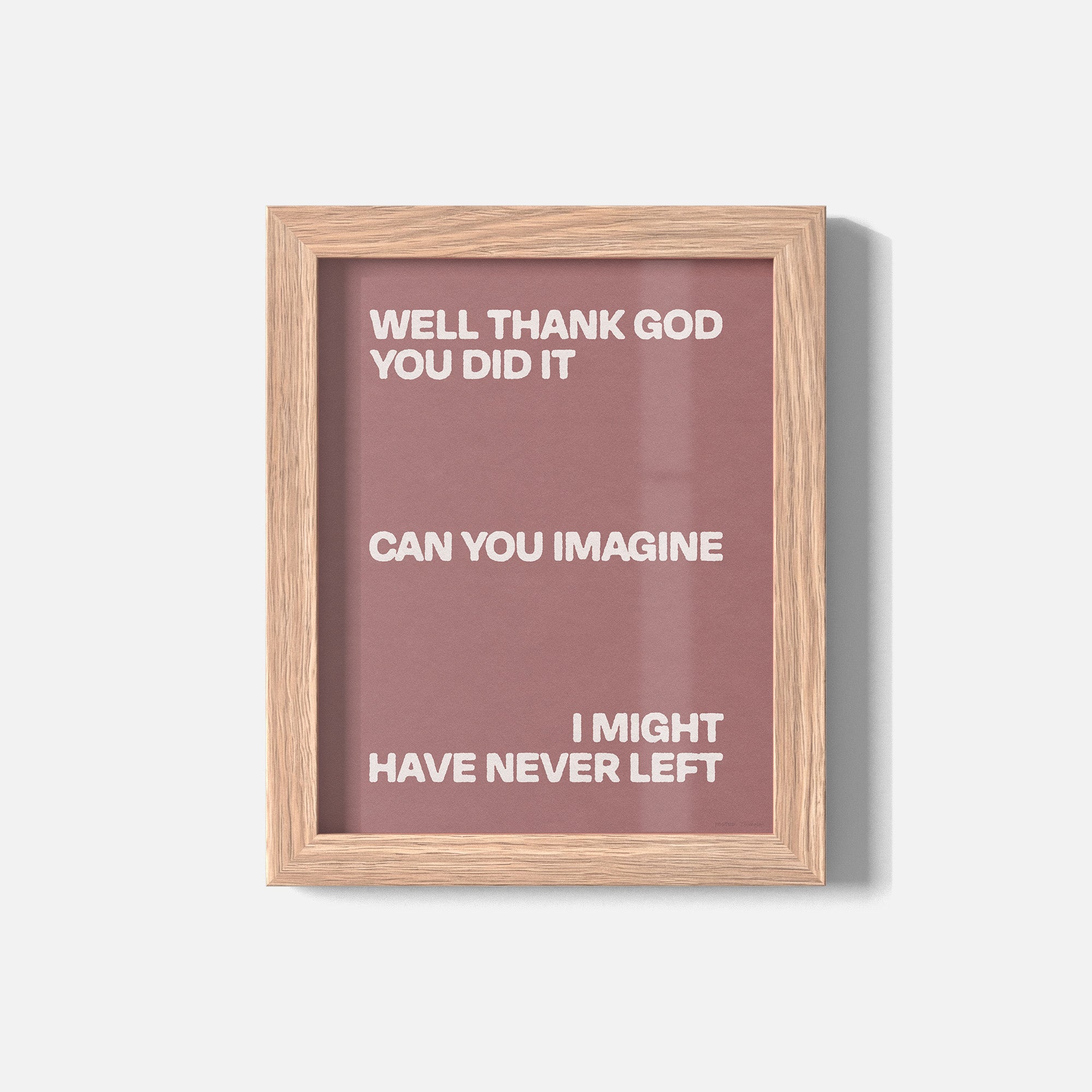 MIGHT PRINT