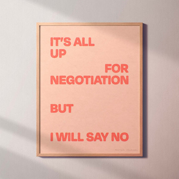 NEGOTIATION PRINT