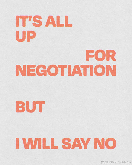 NEGOTIATION