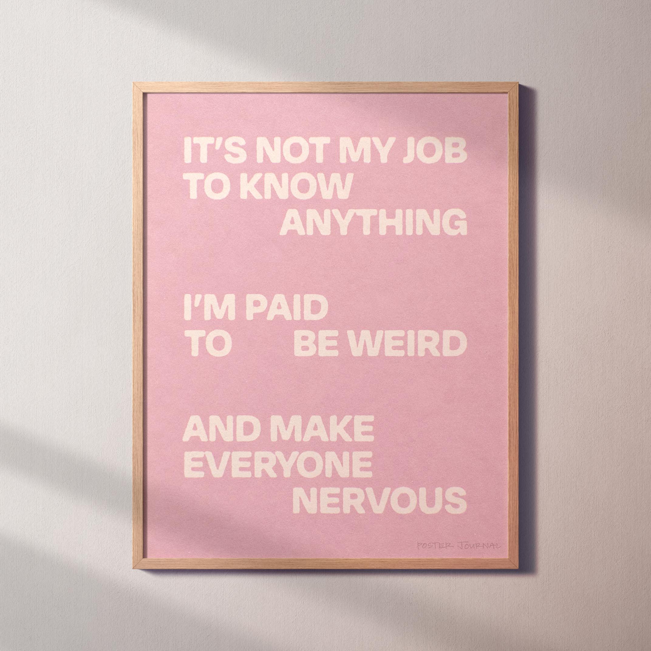 NERVOUS PRINT