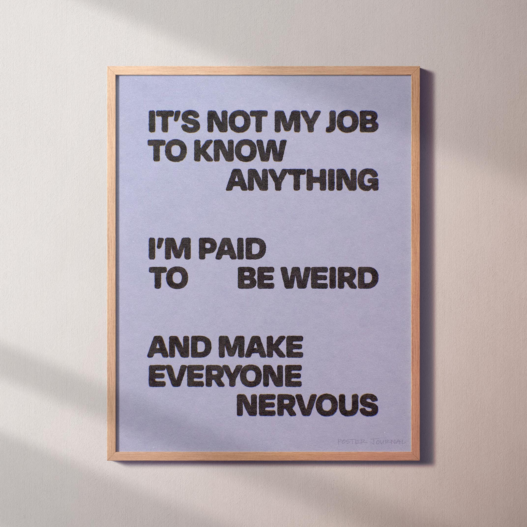 NERVOUS PRINT