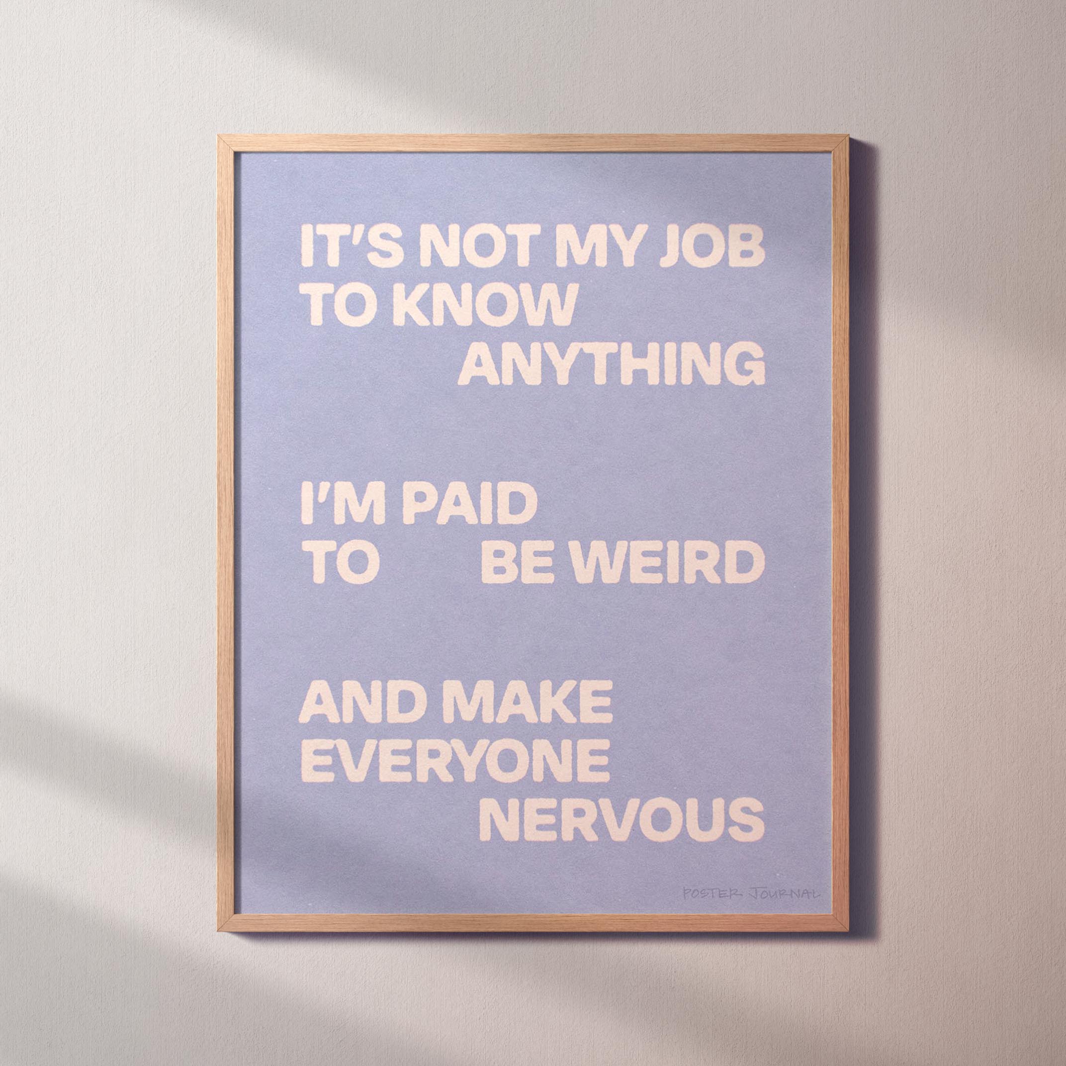 NERVOUS PRINT