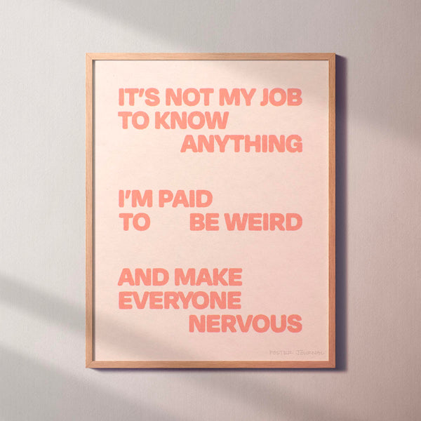 NERVOUS PRINT
