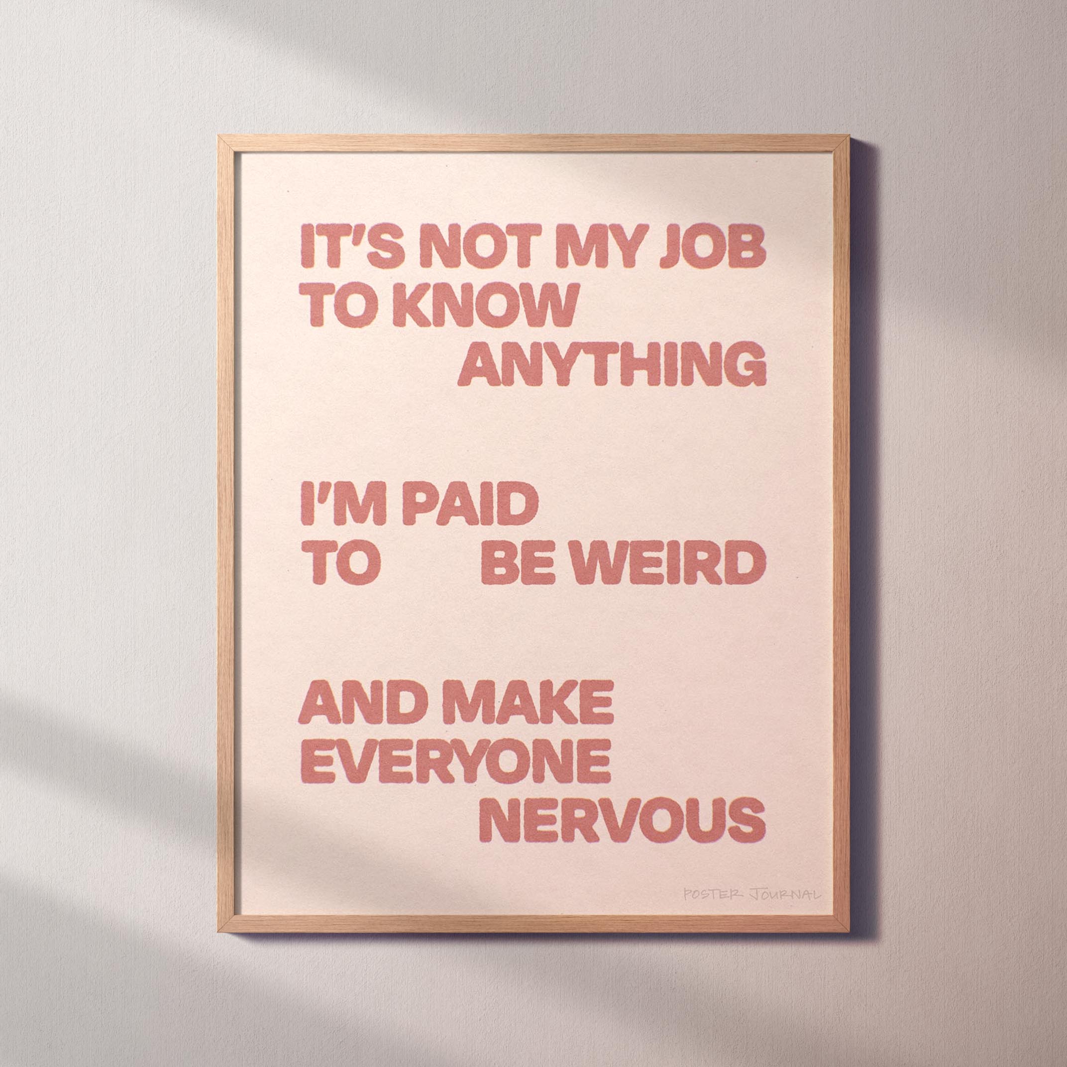 NERVOUS PRINT