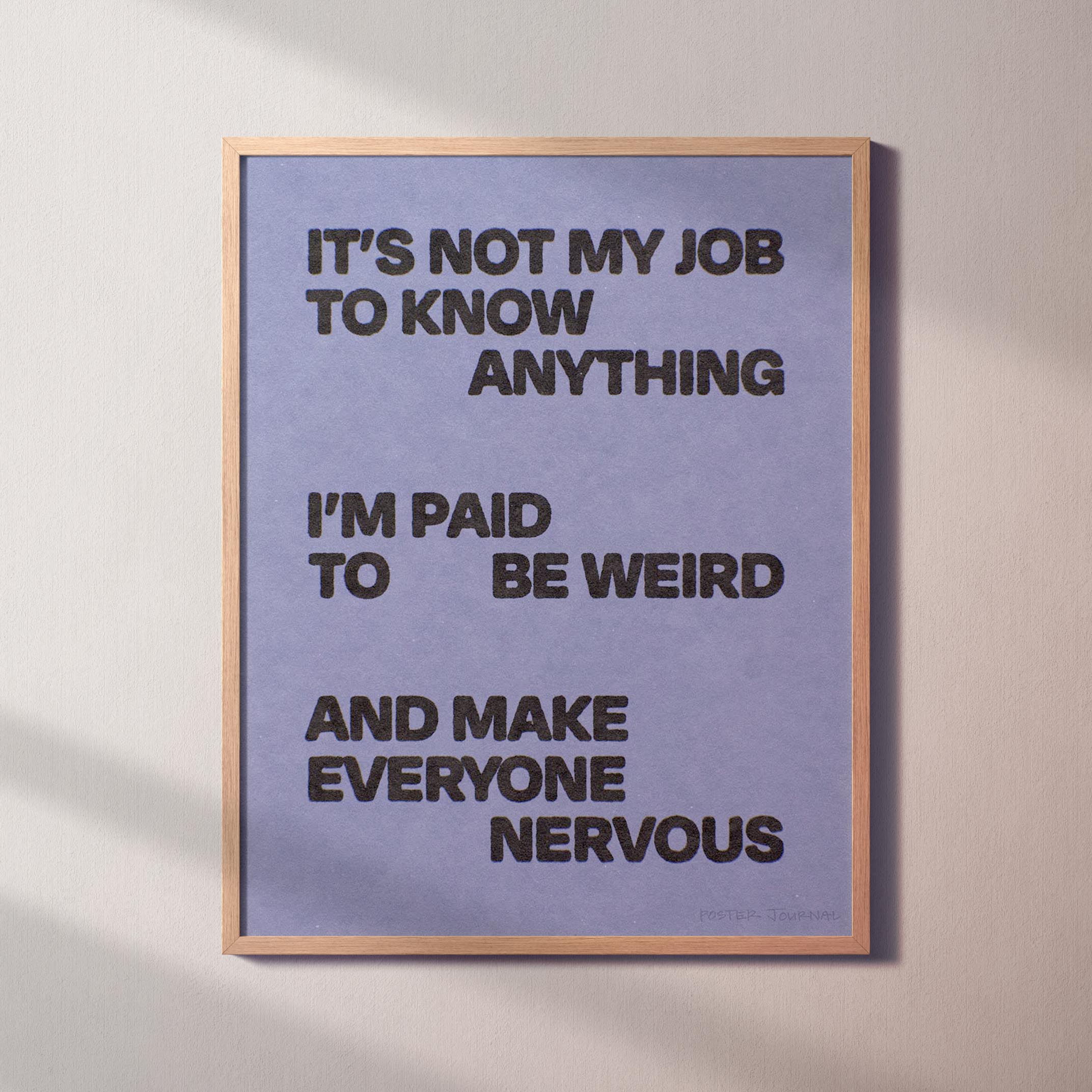 NERVOUS PRINT